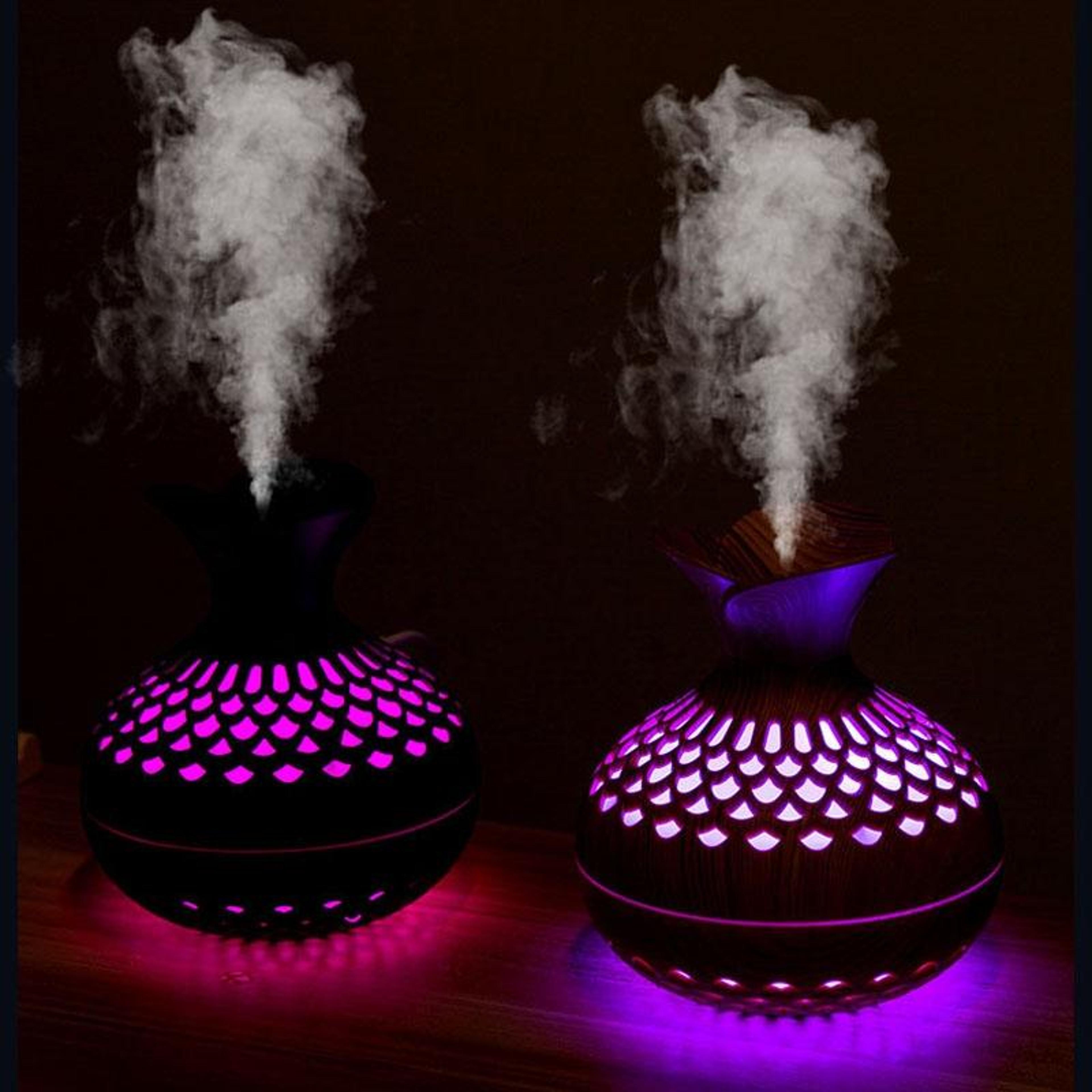 usb aromatherapy diffuser & cool mist humidifier with led ambient light