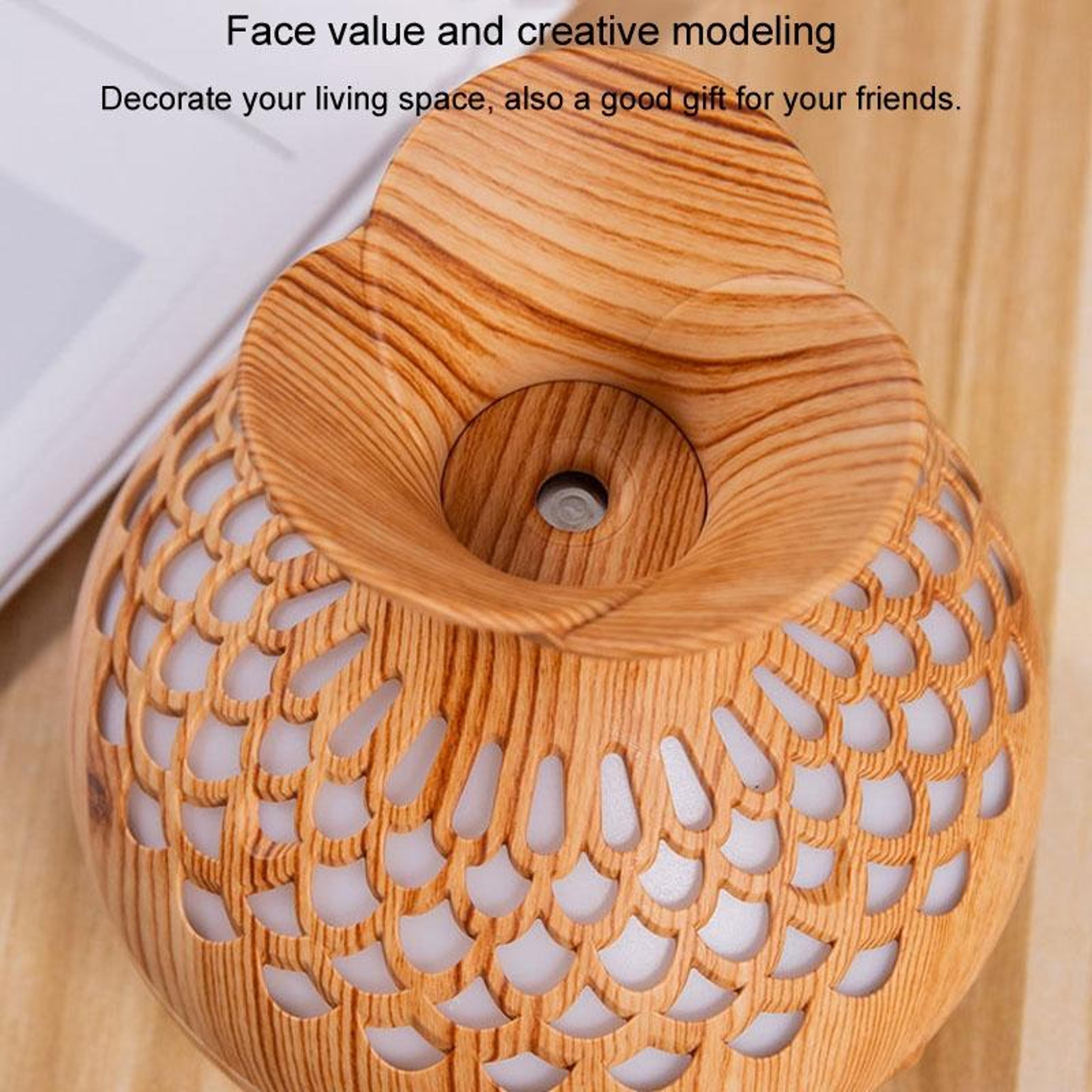 USB Aromatherapy Diffuser  Cool Mist Humidifier With LED Ambient Light 4