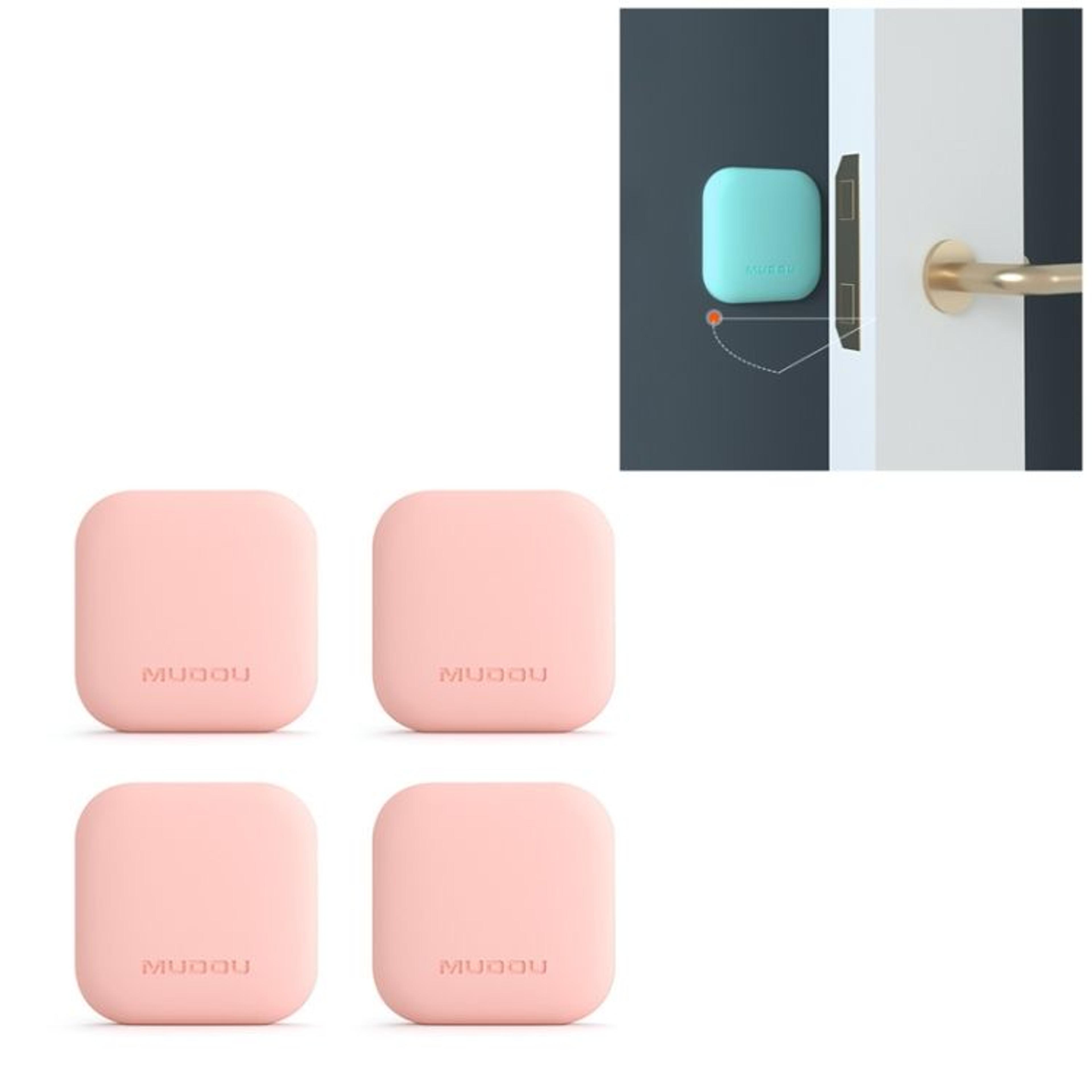 Silicone Door Handle Wall Protector Pads SelfAdhesive Door Stopper Wall Protector 4PCS 10