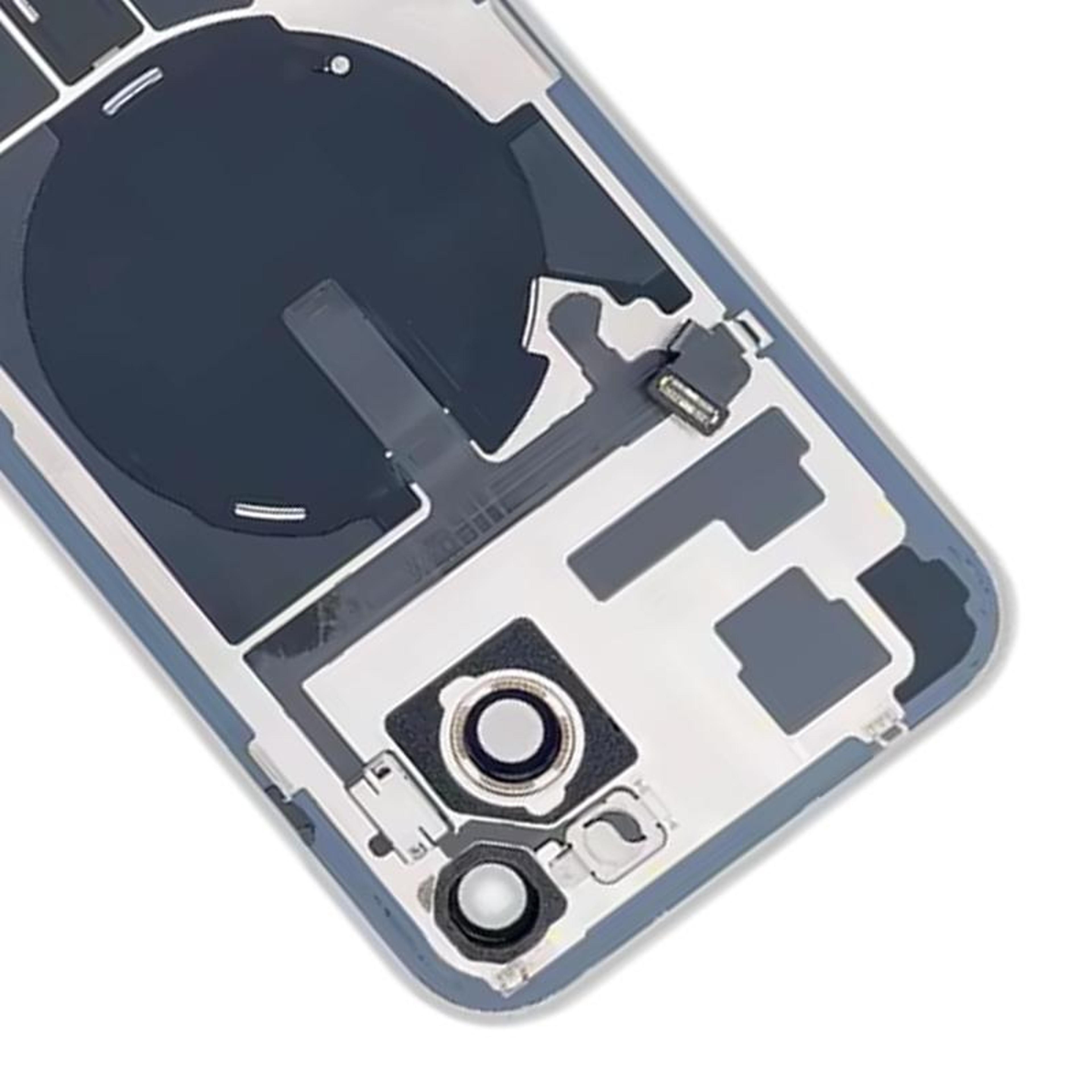 IPhone 15  15 Plus Back Glass Replacement Cover With Wireless Charging Module  Flash Bracket 4