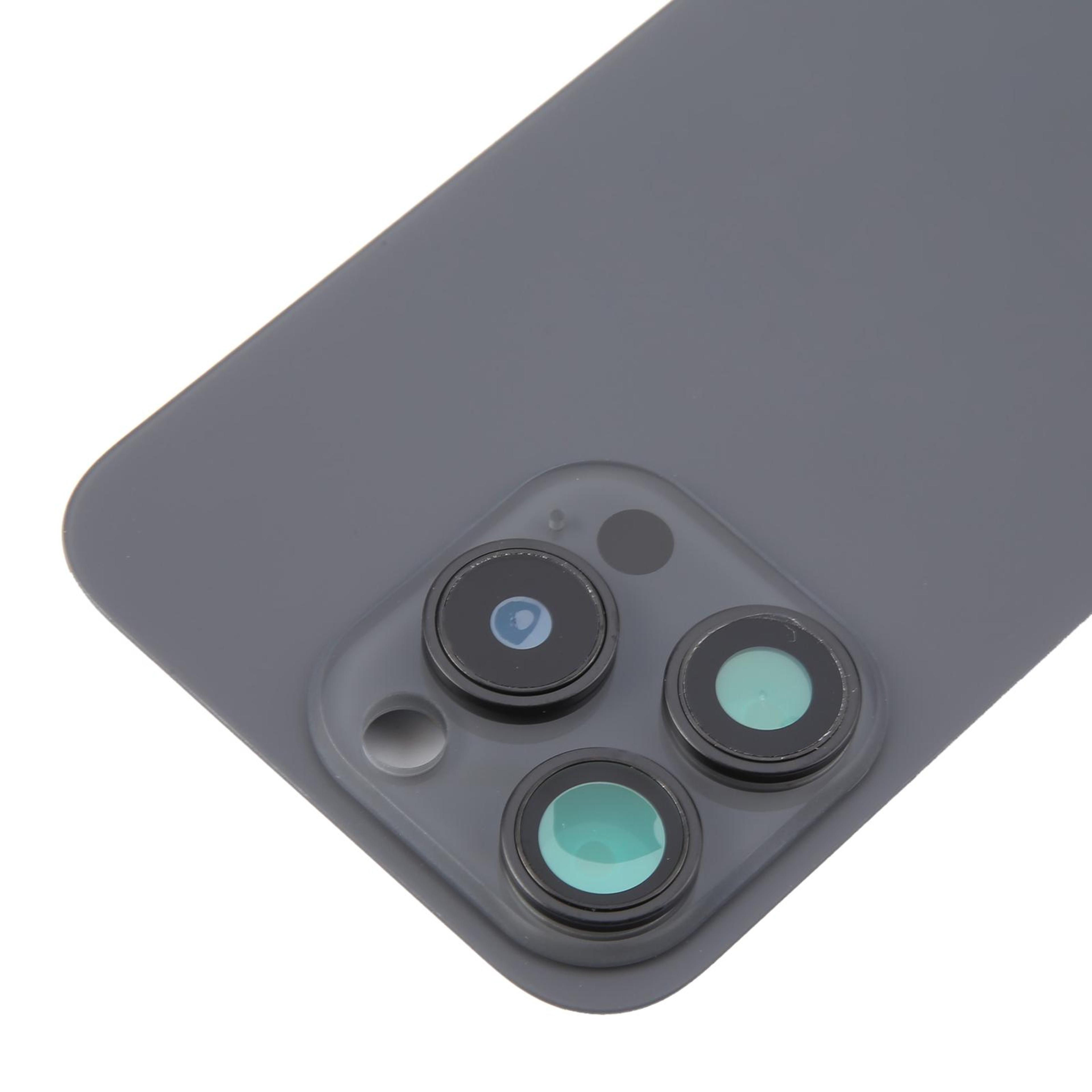 For IPhone 16 Pro Max Original Glass Battery Back Cover With Camera Lens Frame  MagSafe Magnet 4
