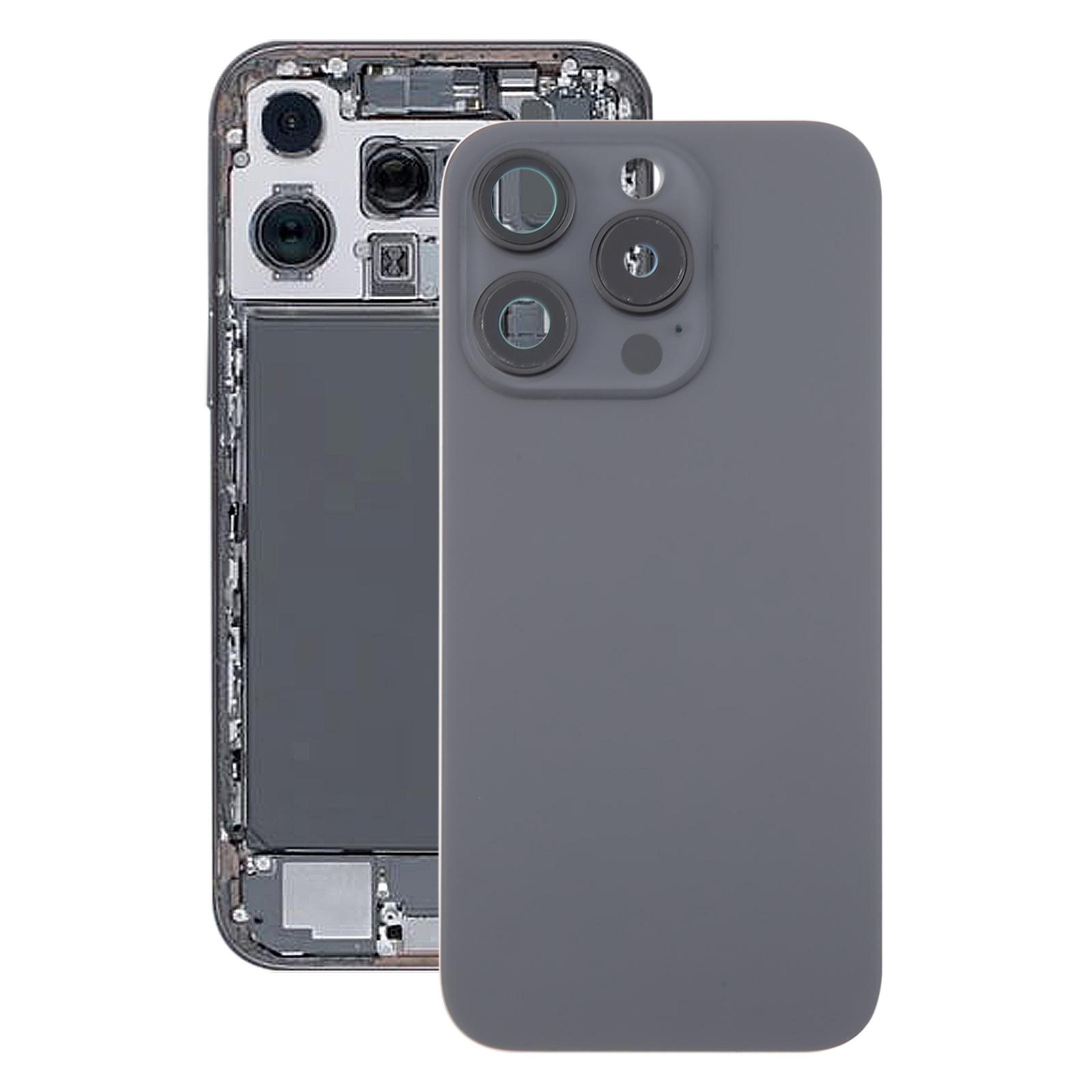For IPhone 16 Pro Max Original Glass Battery Back Cover With Camera Lens Frame  MagSafe Magnet 7