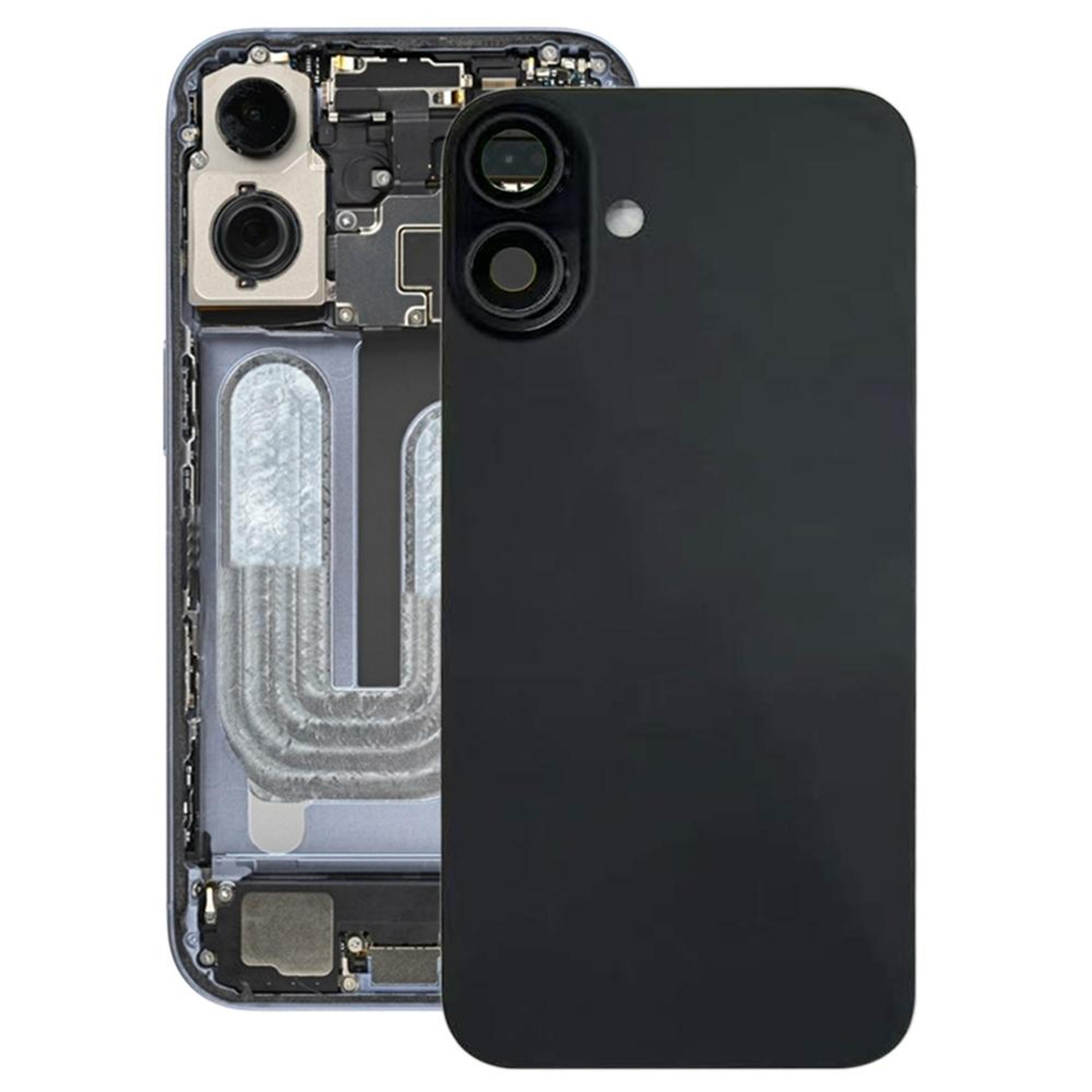 IPhone 16  16 Plus Back Cover Replacement With Camera Lens Frame 5