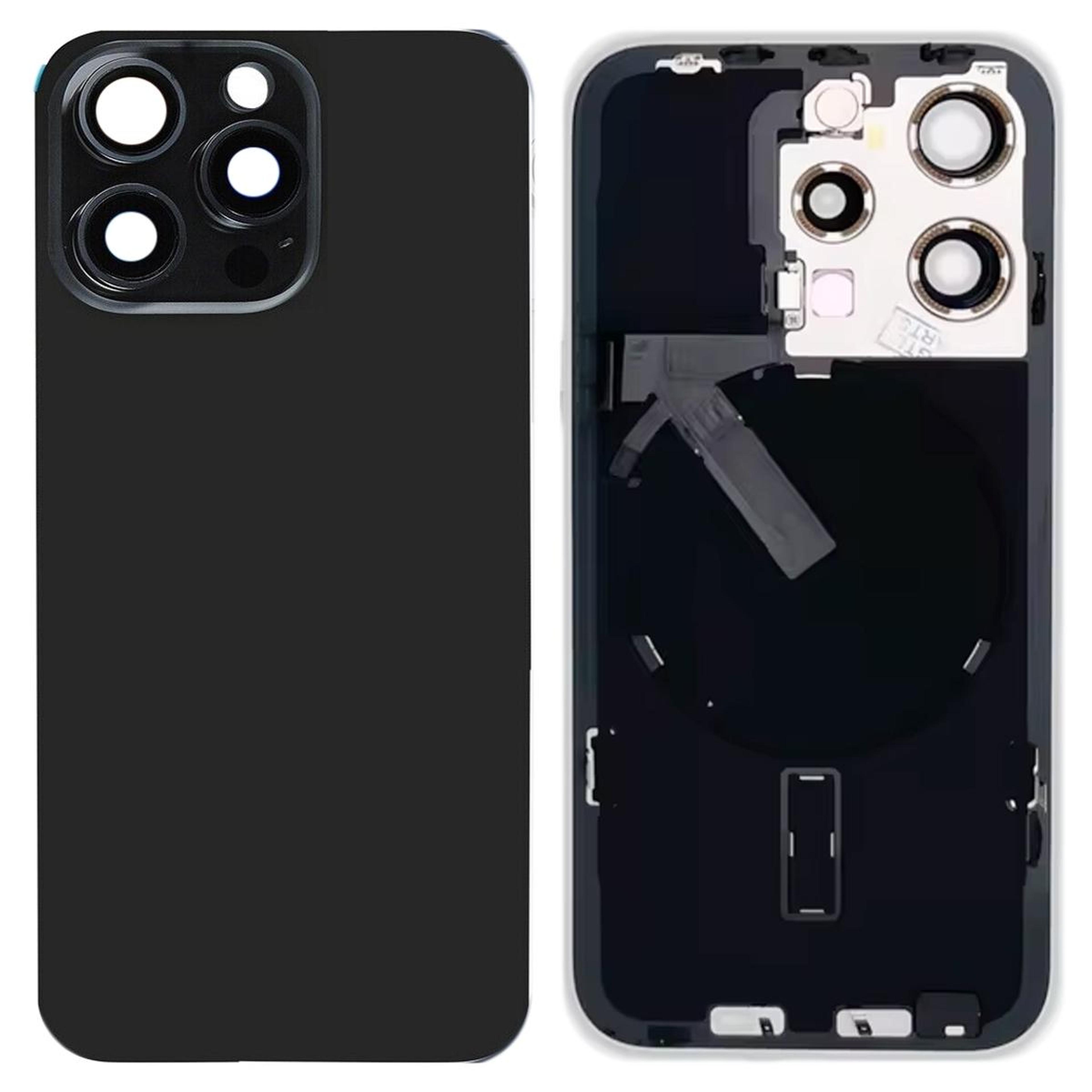 IPhone 15 Pro Back Glass Replacement With Wireless Charging Module  Flash Bracket 0