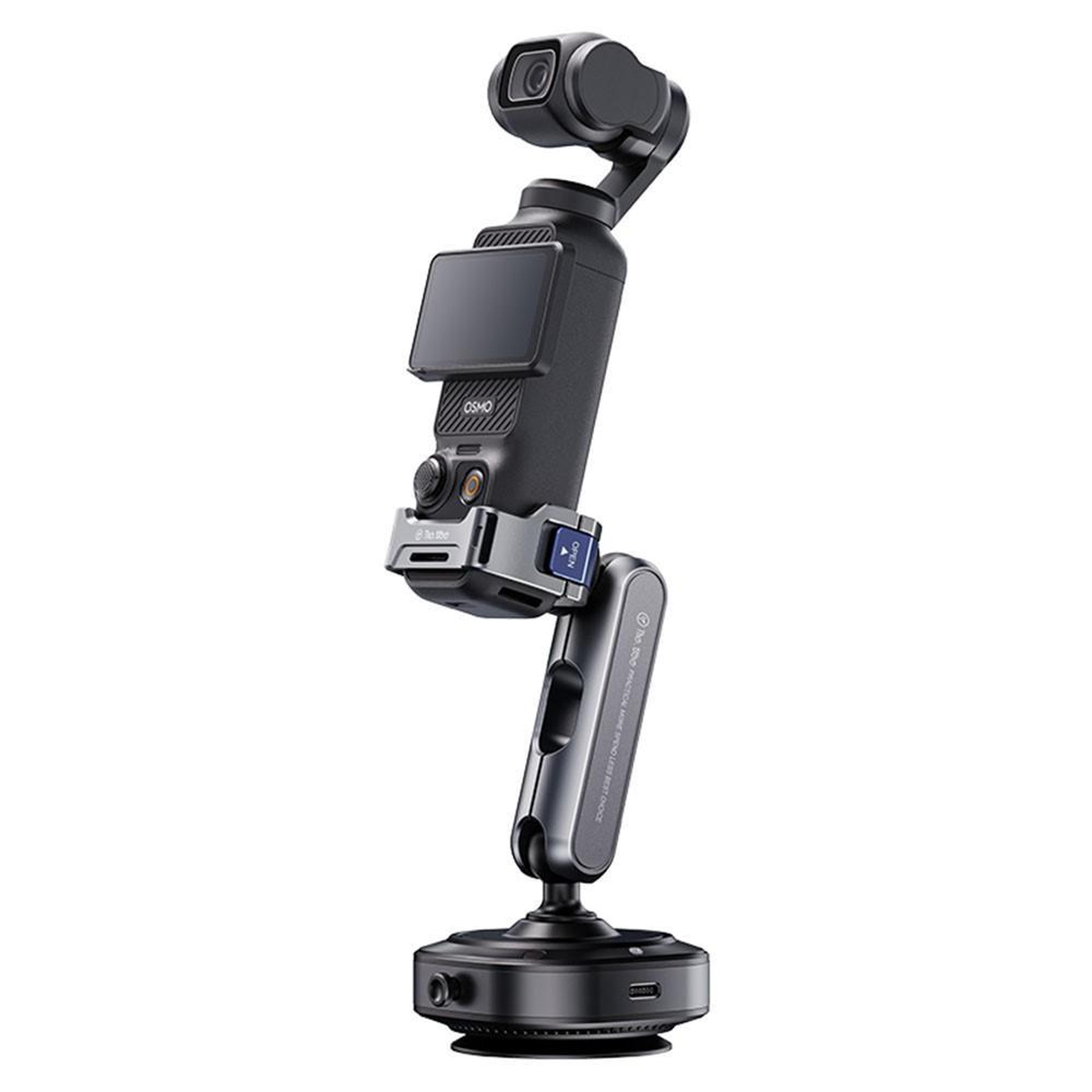 Electric Action Camera Car Mount With Vacuum Suction Cup  Aluminum Alloy Holder 8