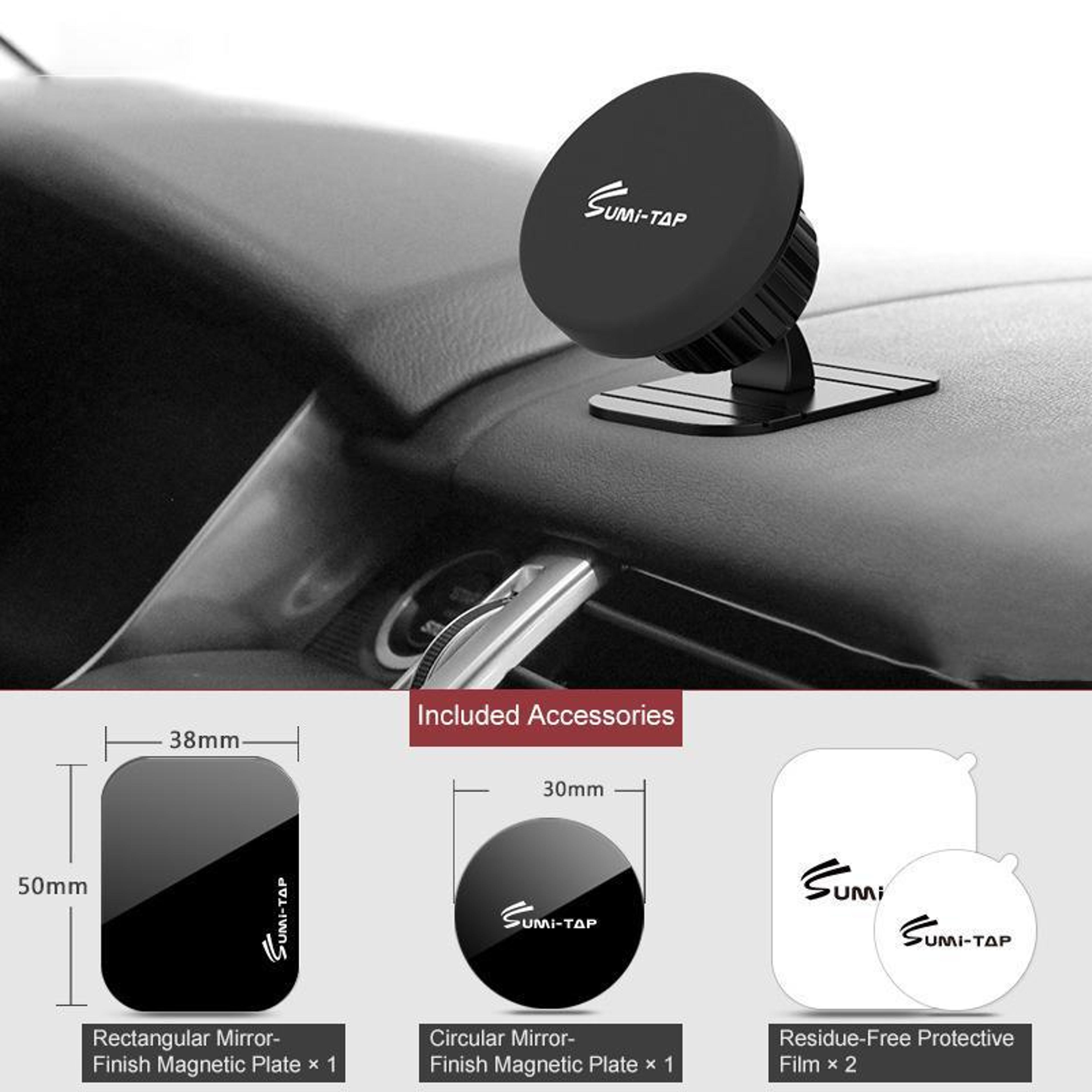 Magnetic Car Phone Mount For Dashboard  Navigation 1
