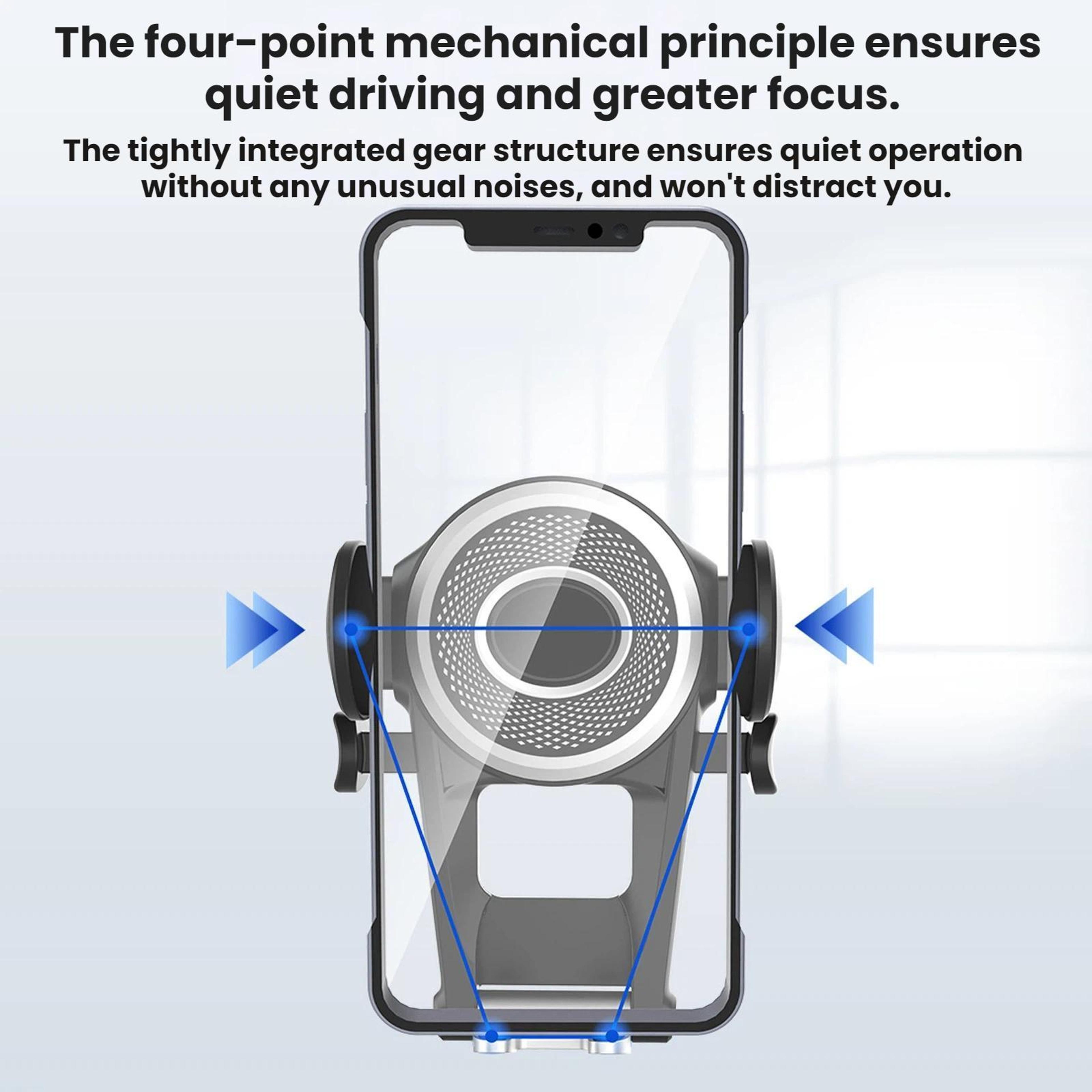 360 Rotating Car Phone Holder With Suction Cup Mount  Temporary Parking Number Display 7