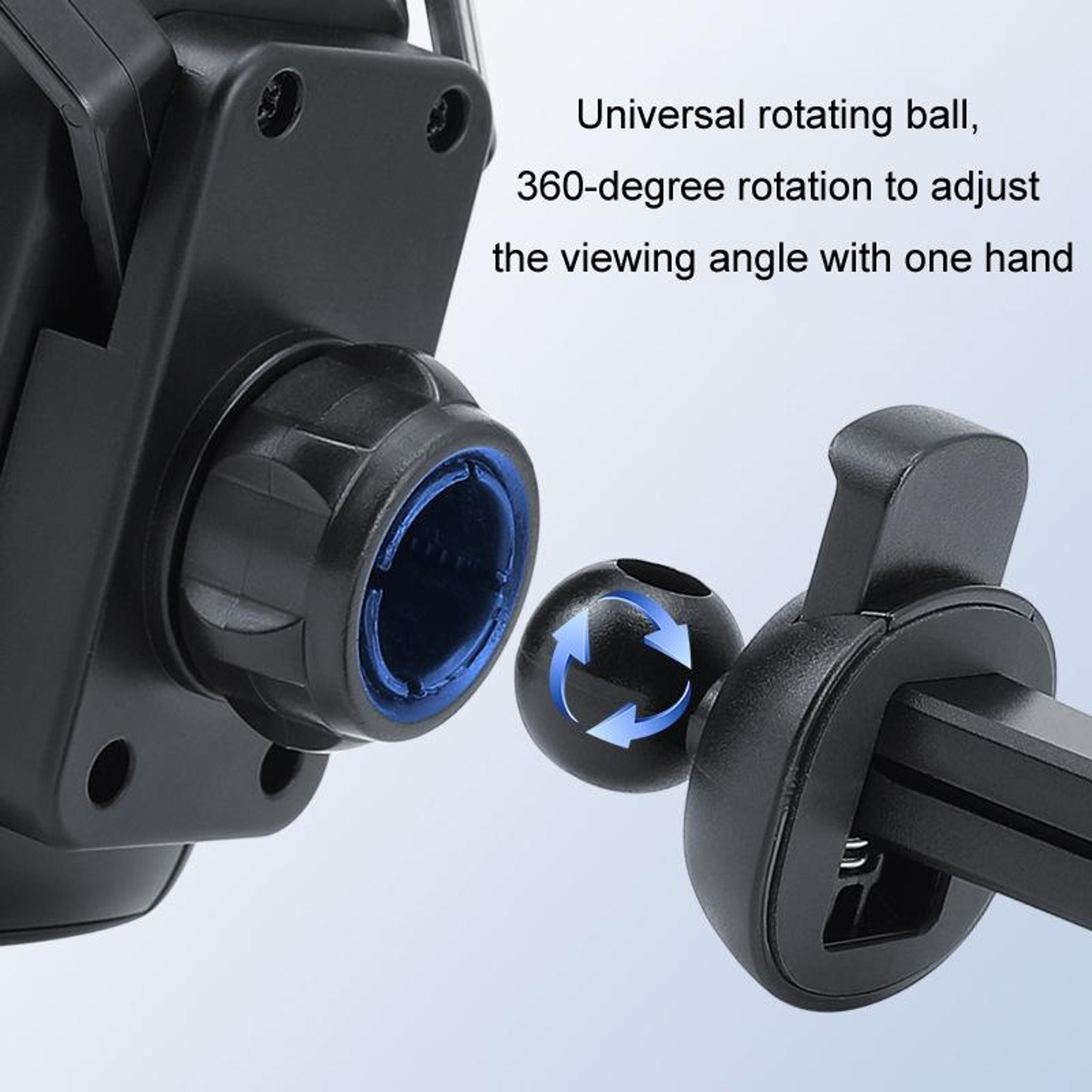 360 Gravity Lock Car Phone Holder Air Vent Mount For Secure HandsFree Navigation 5