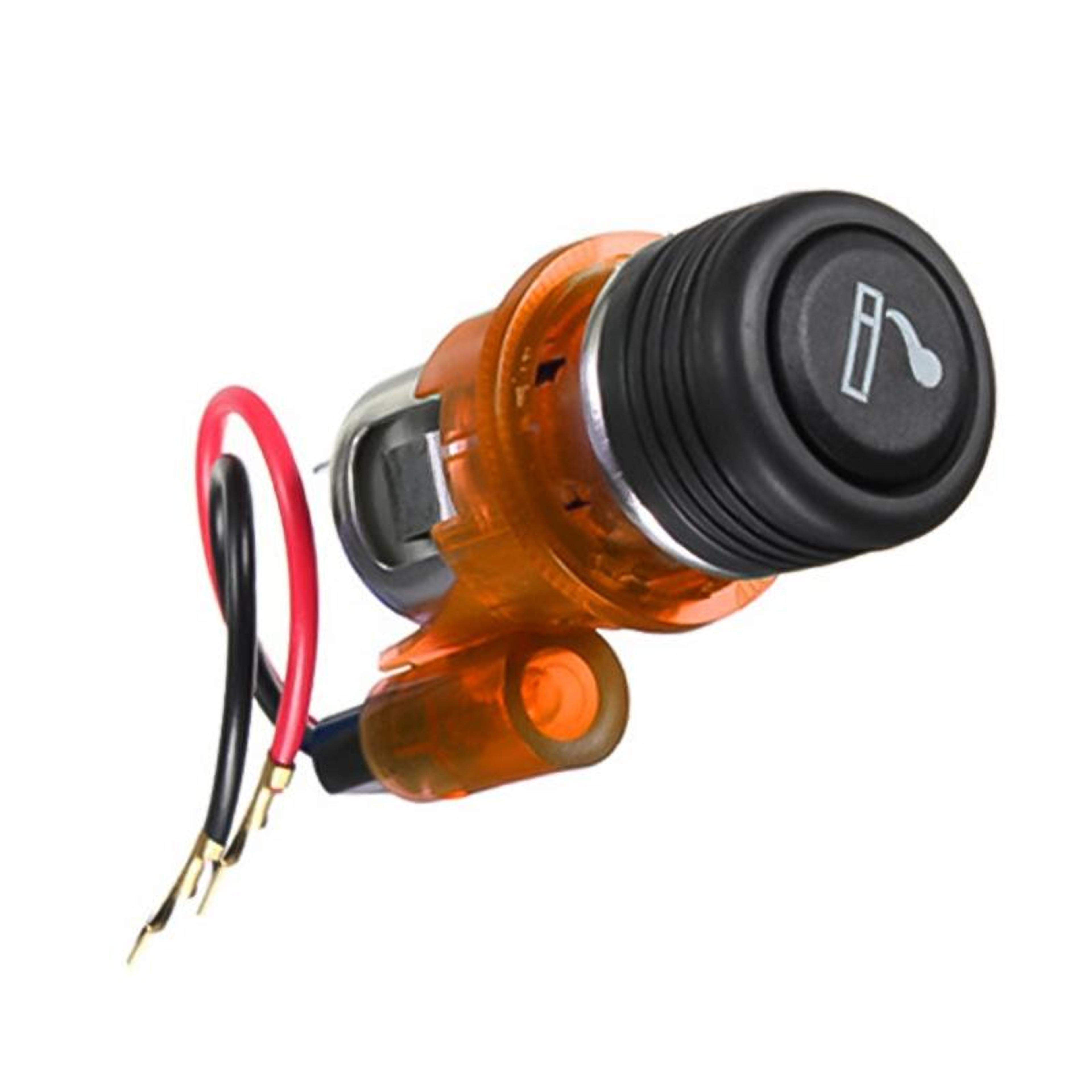 European Car Cigarette Lighter Socket With LED Light Assembly 1