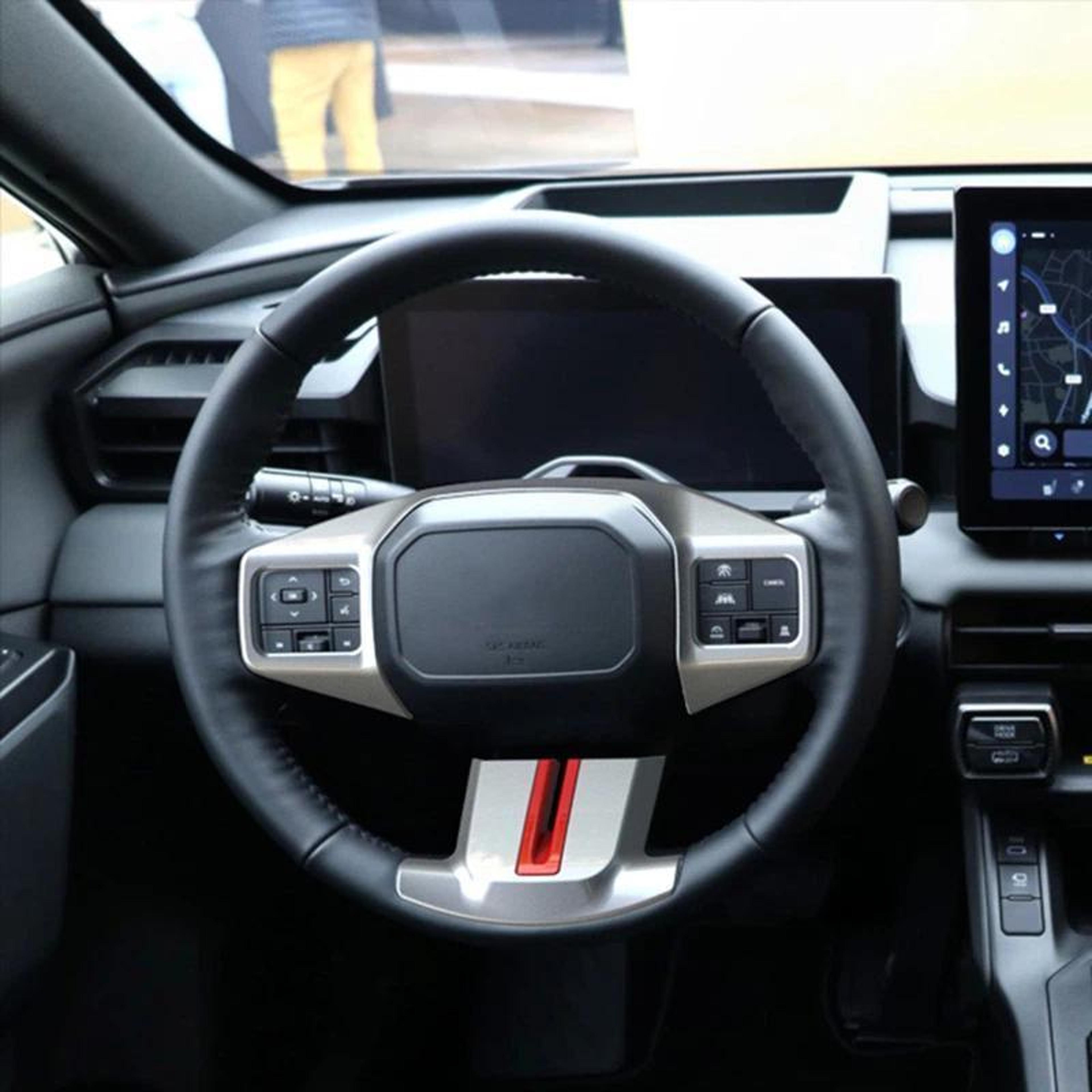 Toyota RAV4  Wildlander Steering Wheel Button Trim Cover ABS Interior Protection Accent 4
