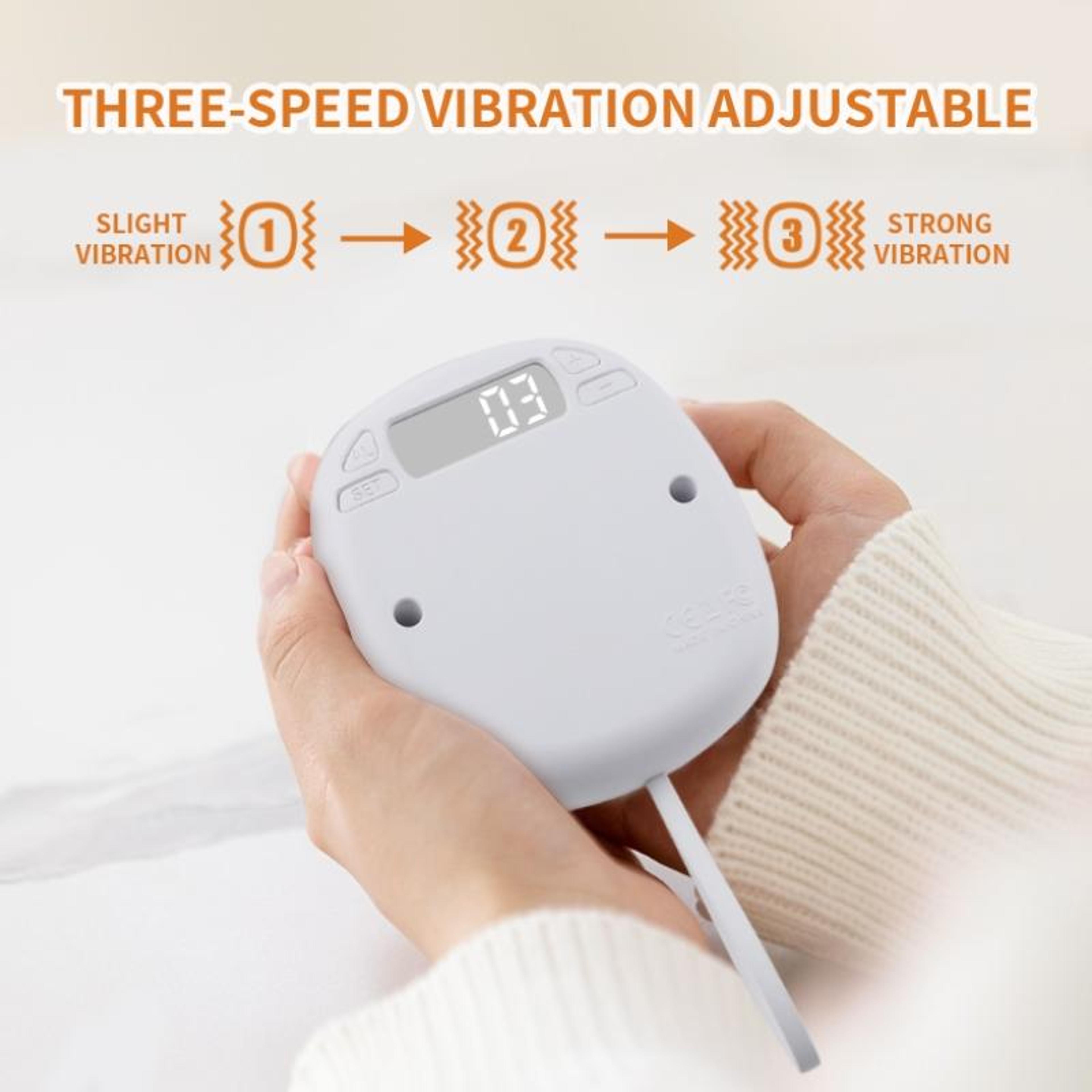 Silent Vibrating Alarm Clock For Deep Sleepers  Hearing Impaired With Dual Alarms 4