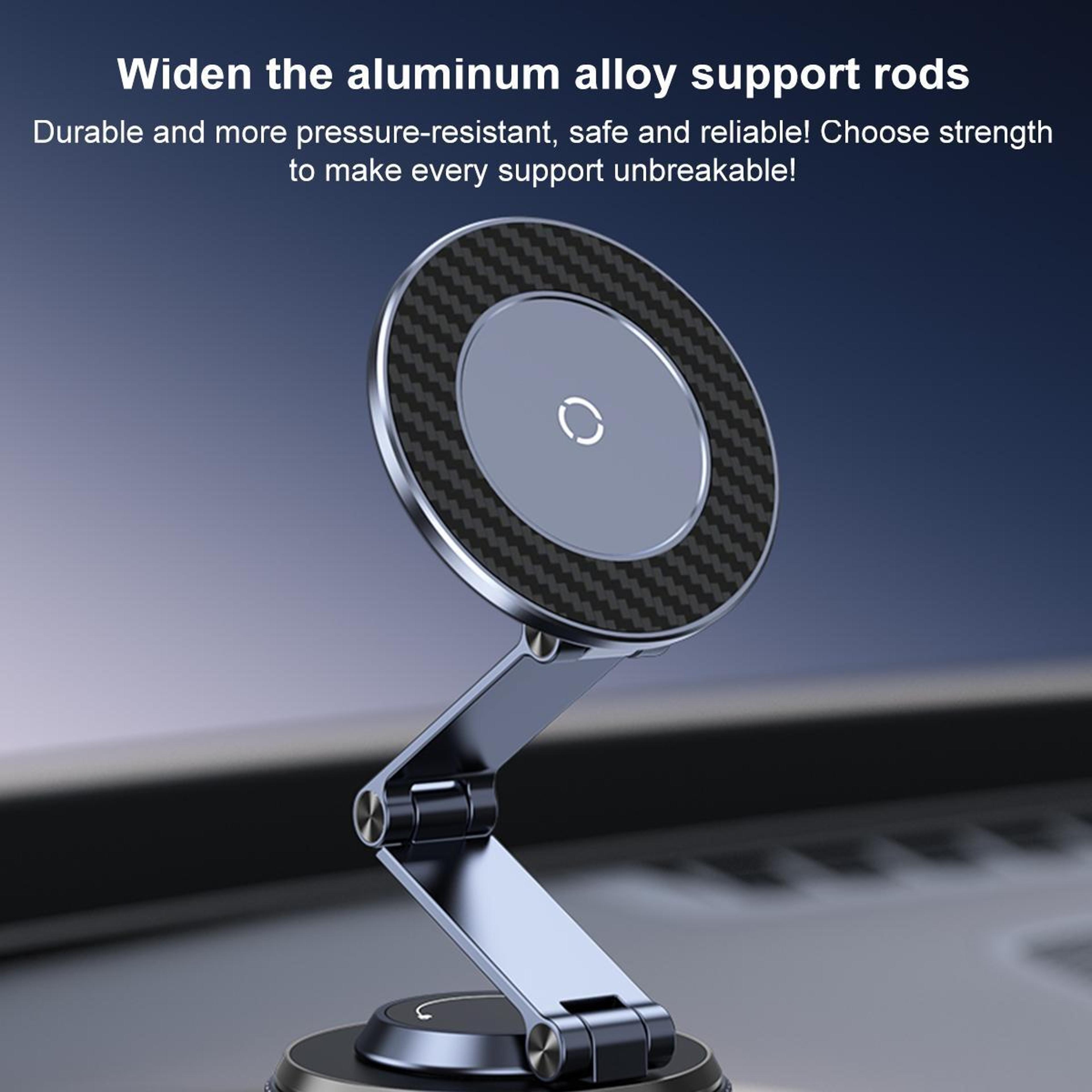 360 Magnetic Car Phone Mount With Vacuum Suction Cup Holder 5