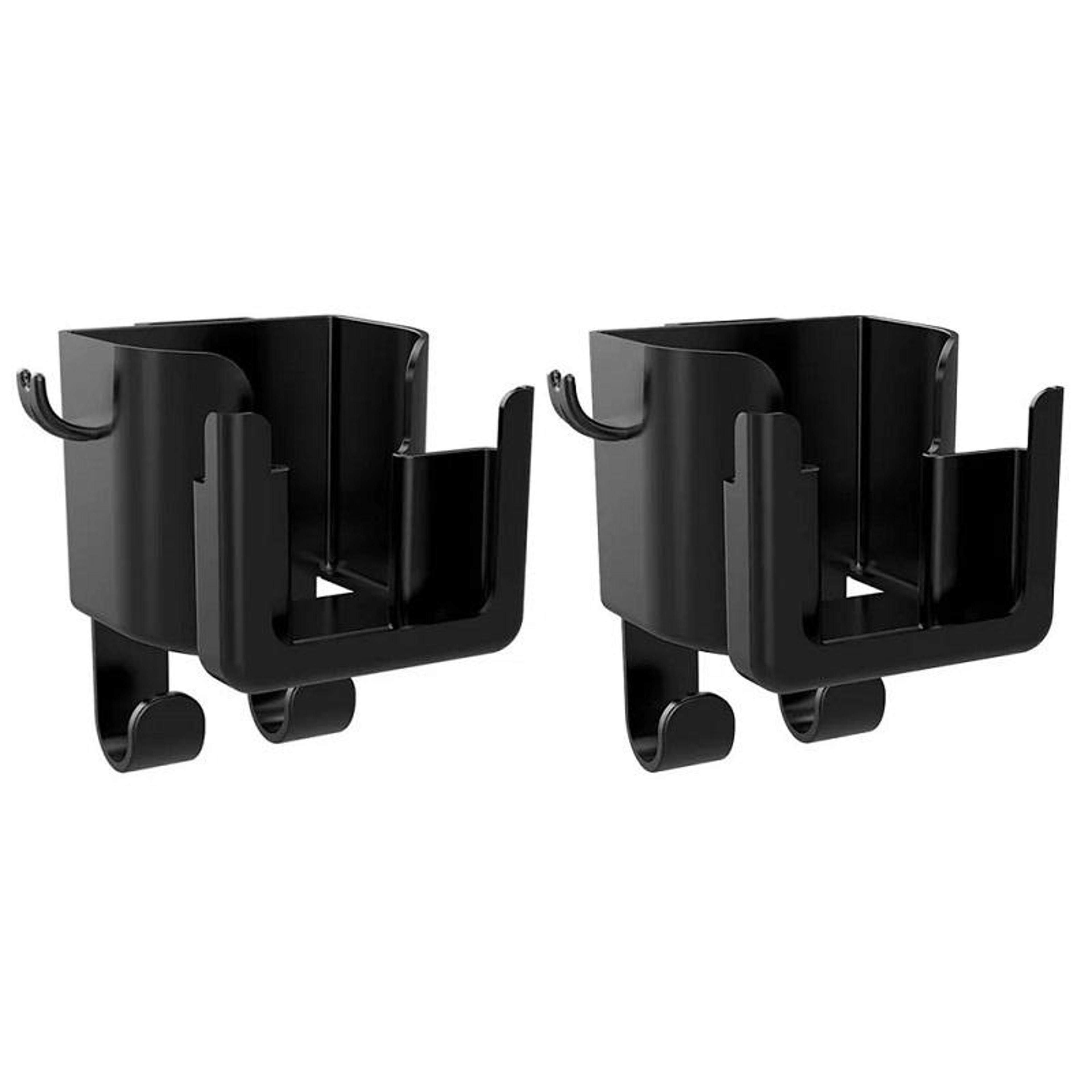 Car Cup Holder Organizer With Phone Mount  Seat Hook Set 2PCS 5