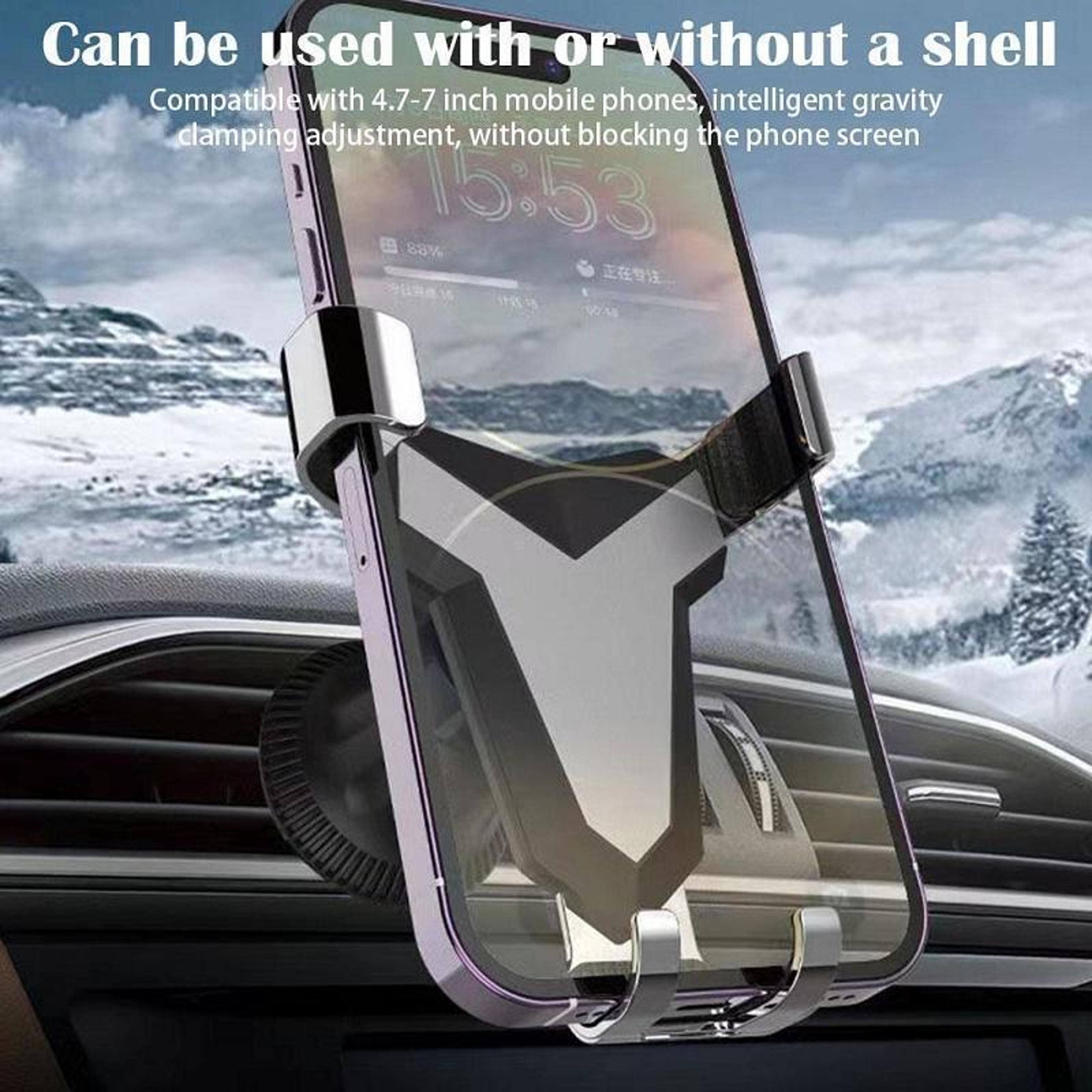 Auto Lock Car Phone Holder Air Vent Mount For Safe Navigation 3