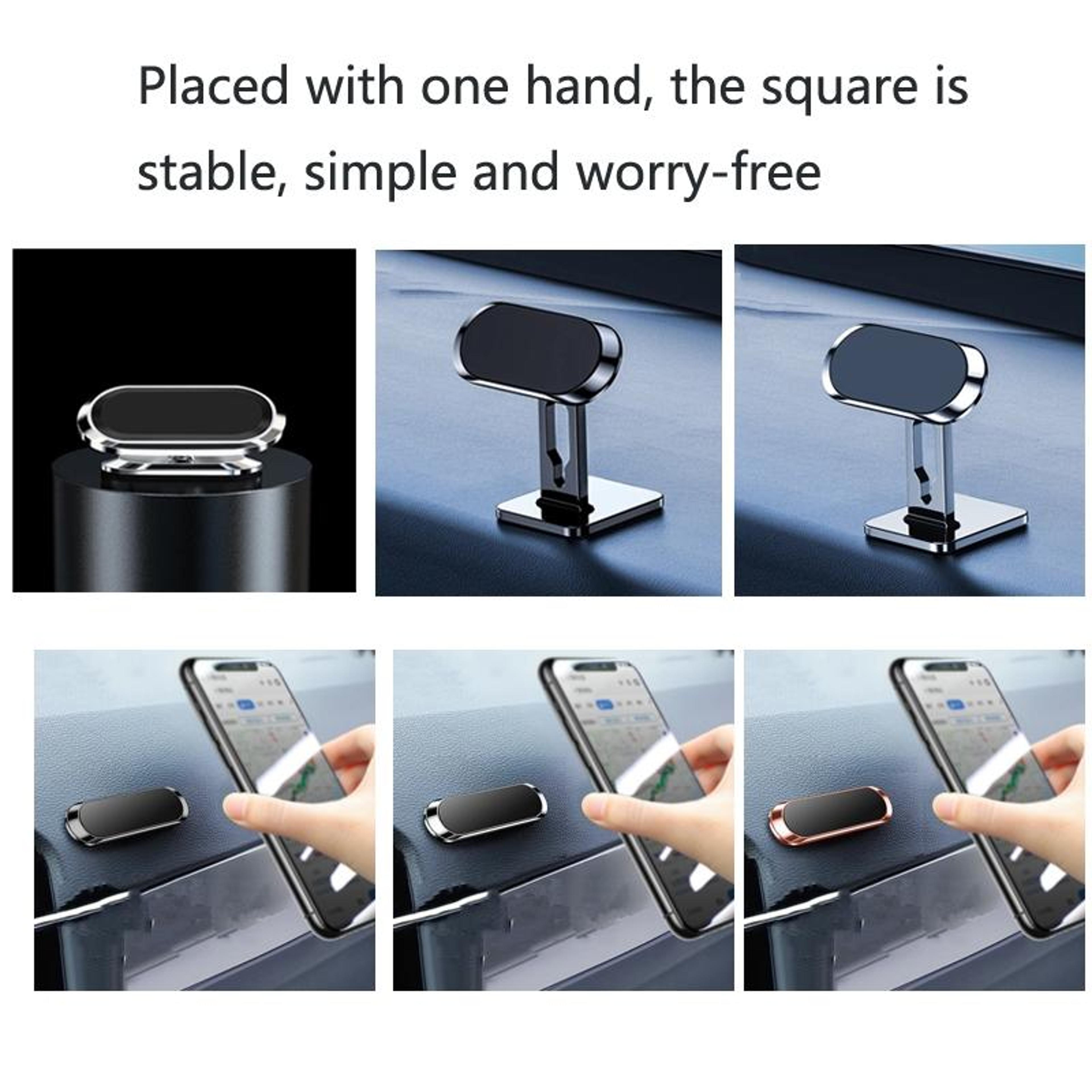 Magnetic Car Phone Mount 2Pack Dashboard  Navigation Holder 1