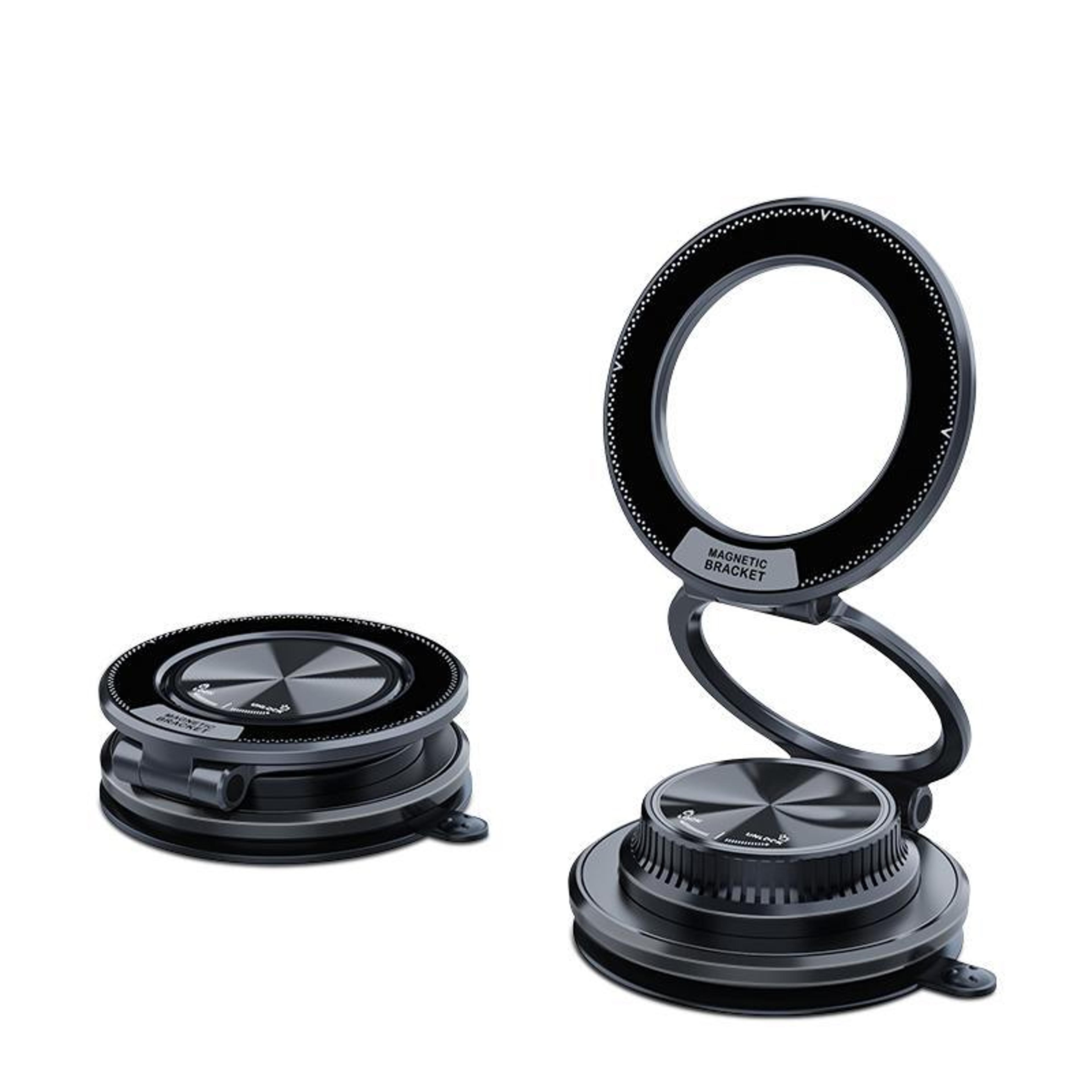 Magnetic Dashboard Phone Mount With 360 Rotation  Foldable Suction Cup Holder 9