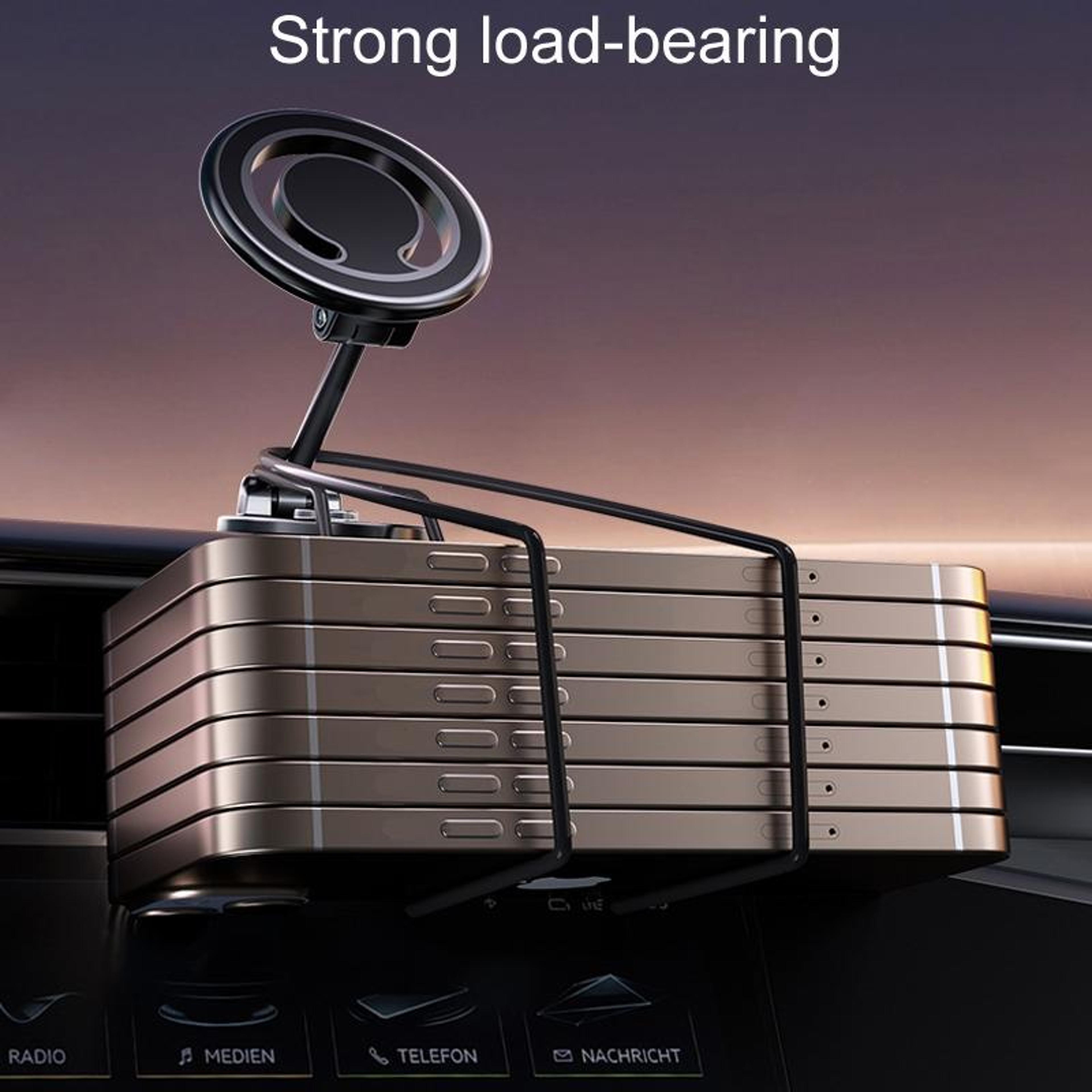 D33 Foldable Magnetic Car Phone Holder With 360 Rotation Dashboard Mount 5
