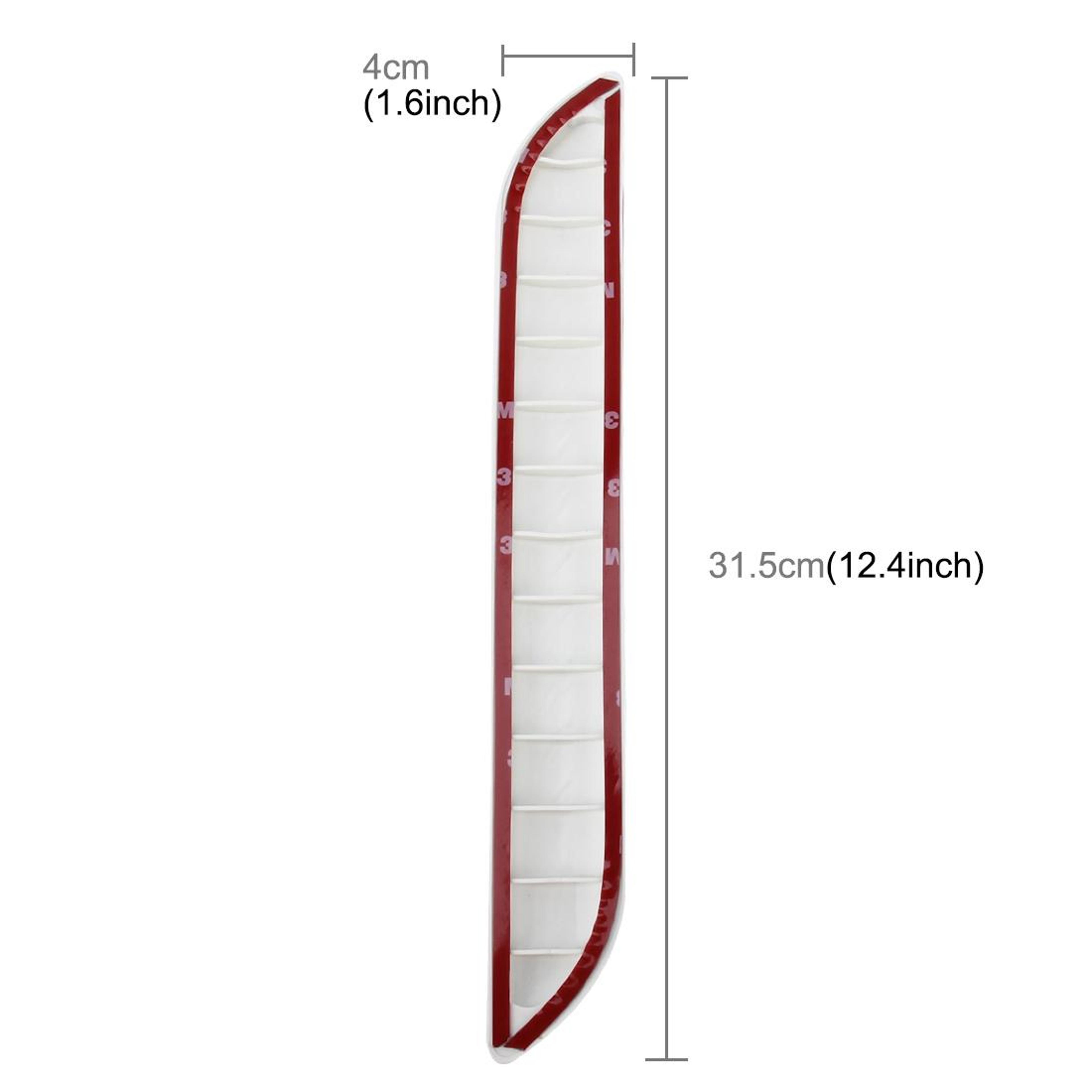Universal Rubber Car Bumper Guard Protector Strips For Scratch And Impact Protection 2