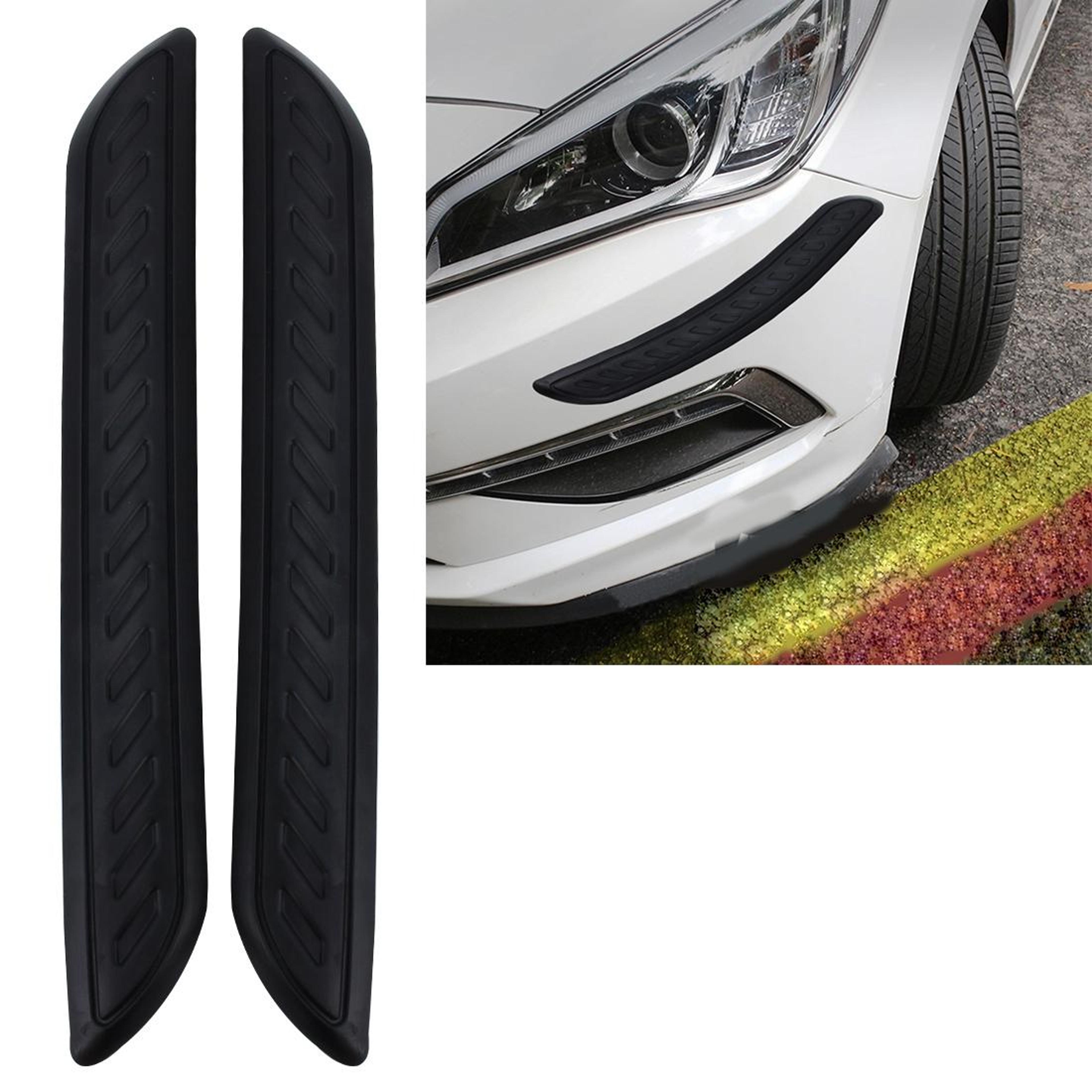 Universal Rubber Car Bumper Guard Protector Strips For Scratch And Impact Protection 6