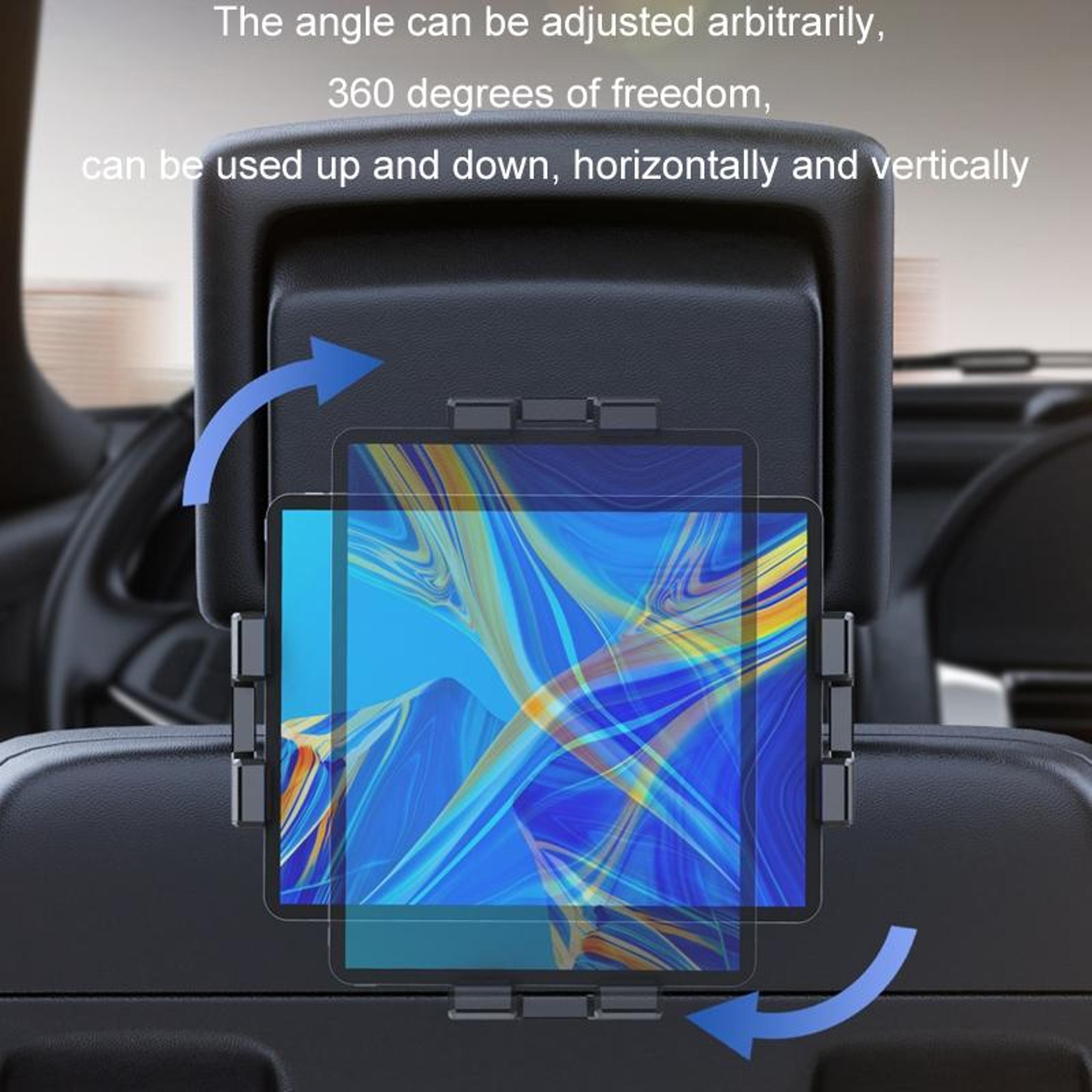 Universal Car Seat Back Tablet Holder Adjustable Car Tablet Mount For Phones  Tablets 3