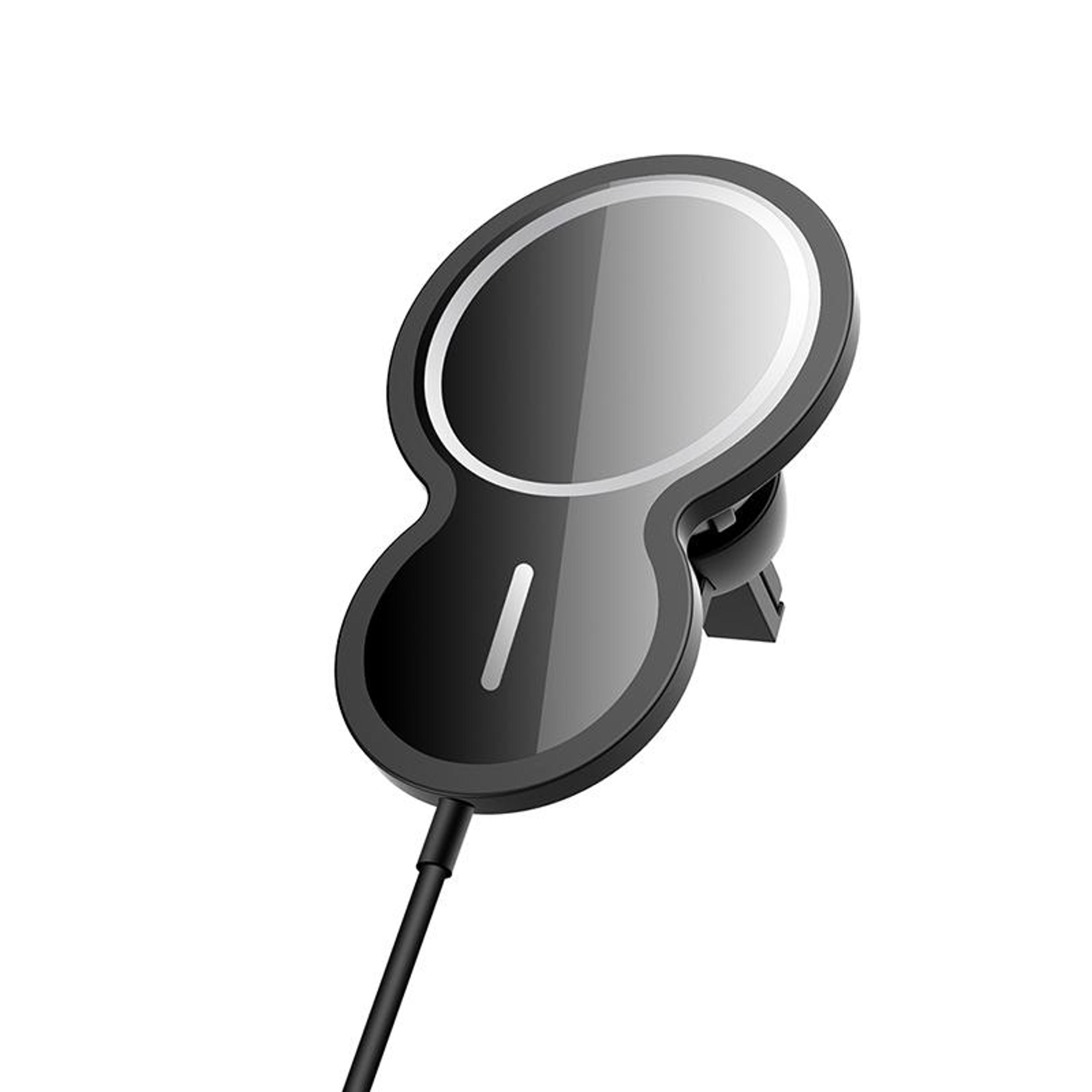 W34 Magnetic Car Wireless Charger MagSafe Car Charger Air Vent Phone Holder 3