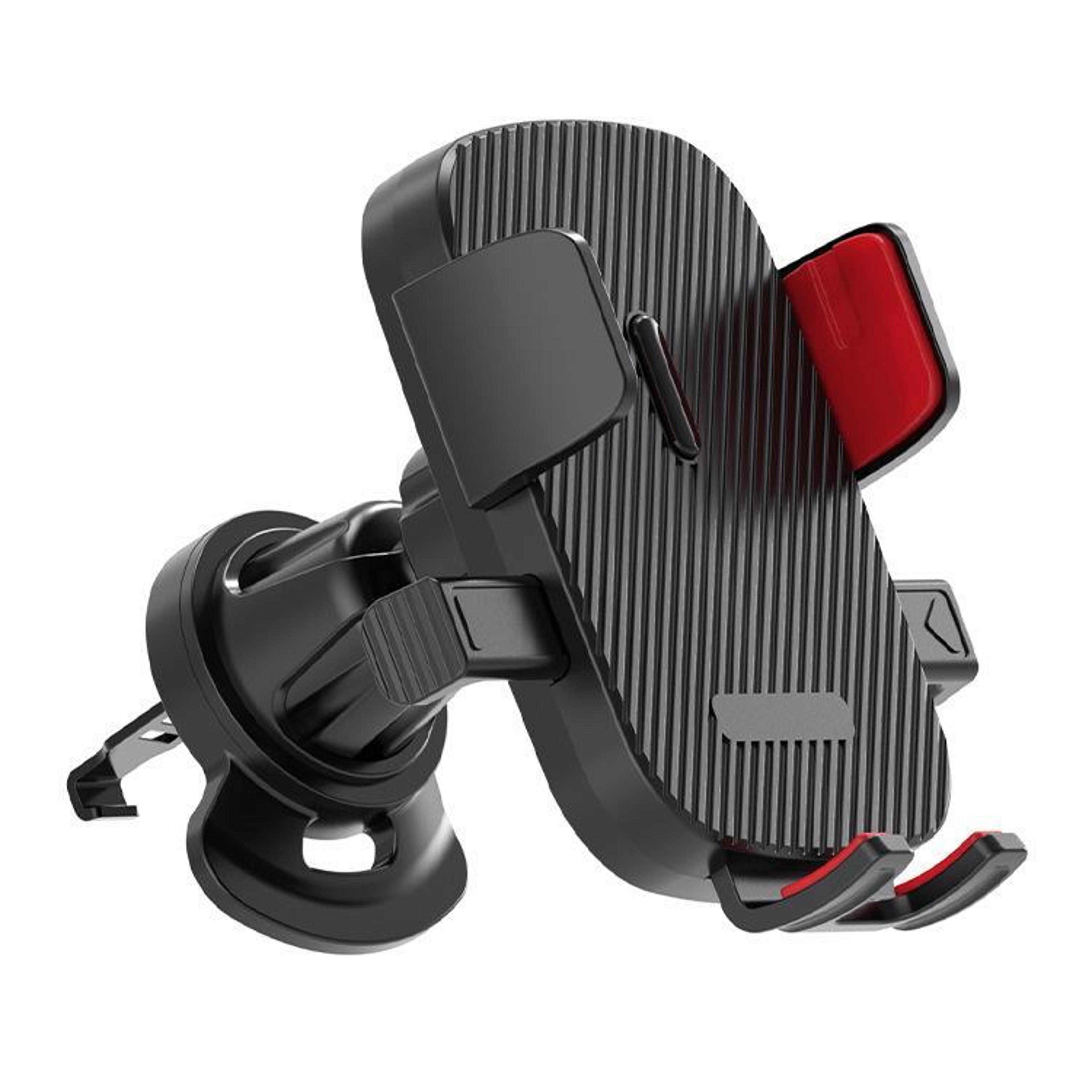 360 Rotating Car Phone Holder Air Vent Mount With Automatic Lock And Telescopic Hook 5