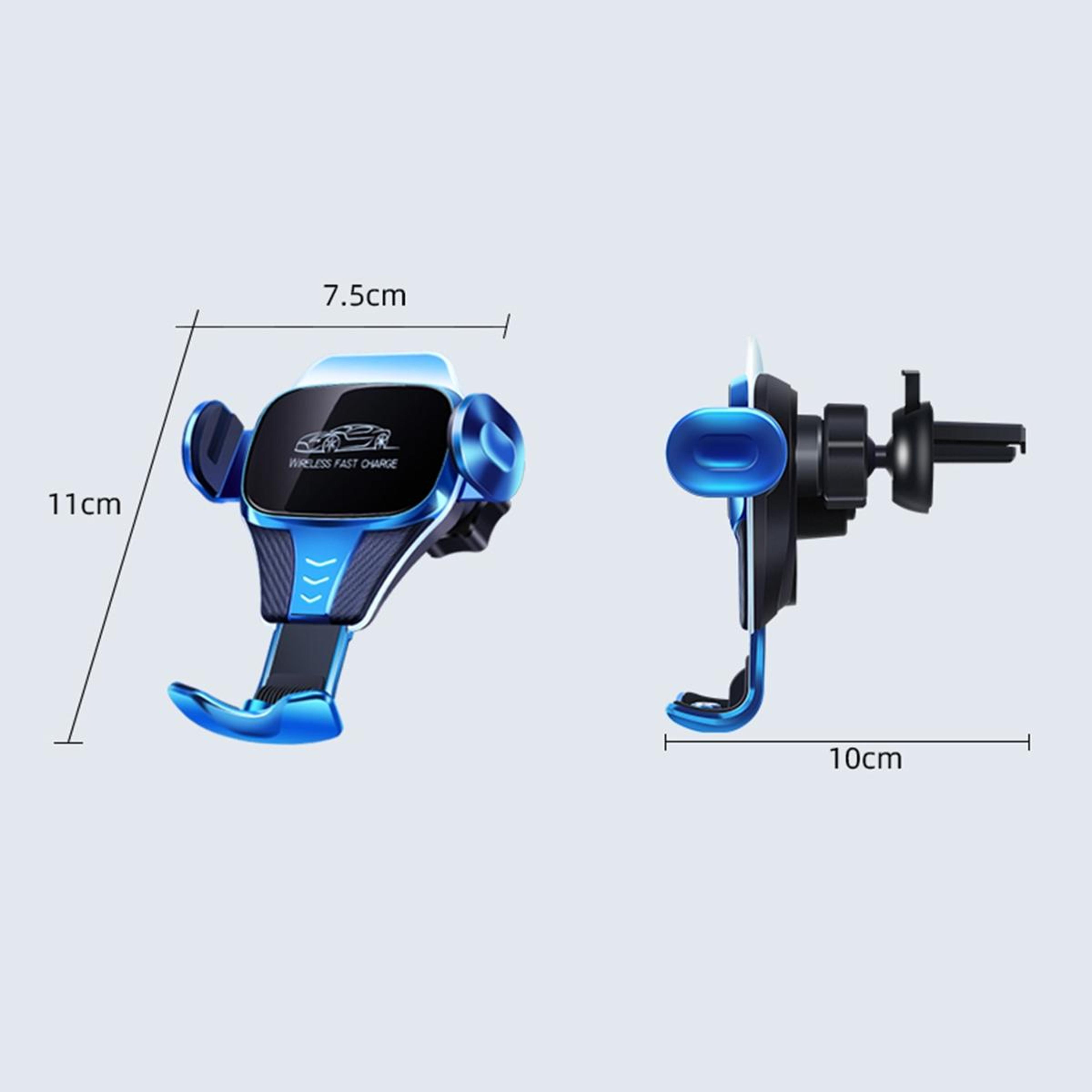 Wireless Car Charger Gravity Phone Holder Qi Car Vent Phone Mount 6