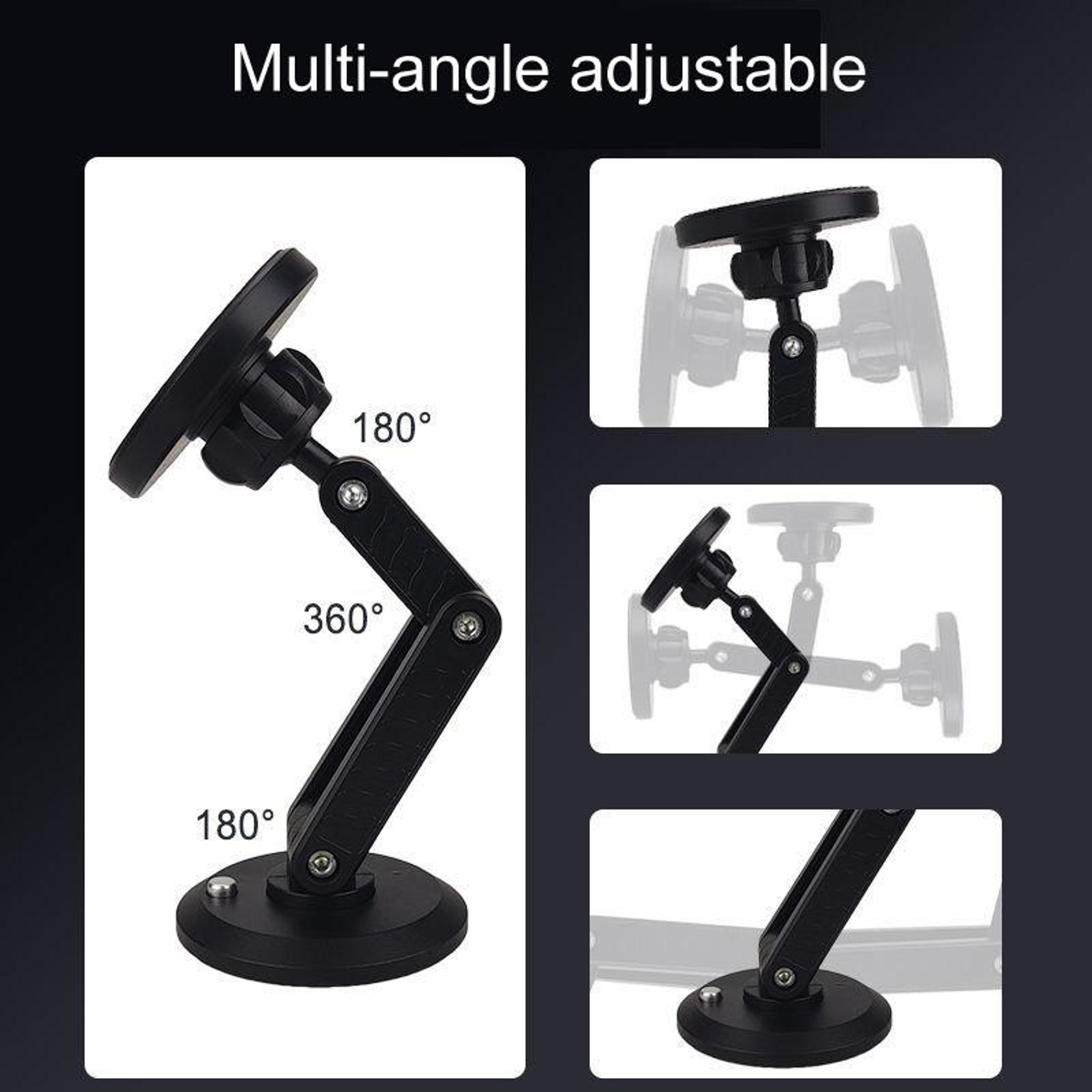 Magnetic Car Phone Holder Dashboard Mount Secure Navigation Stand 3