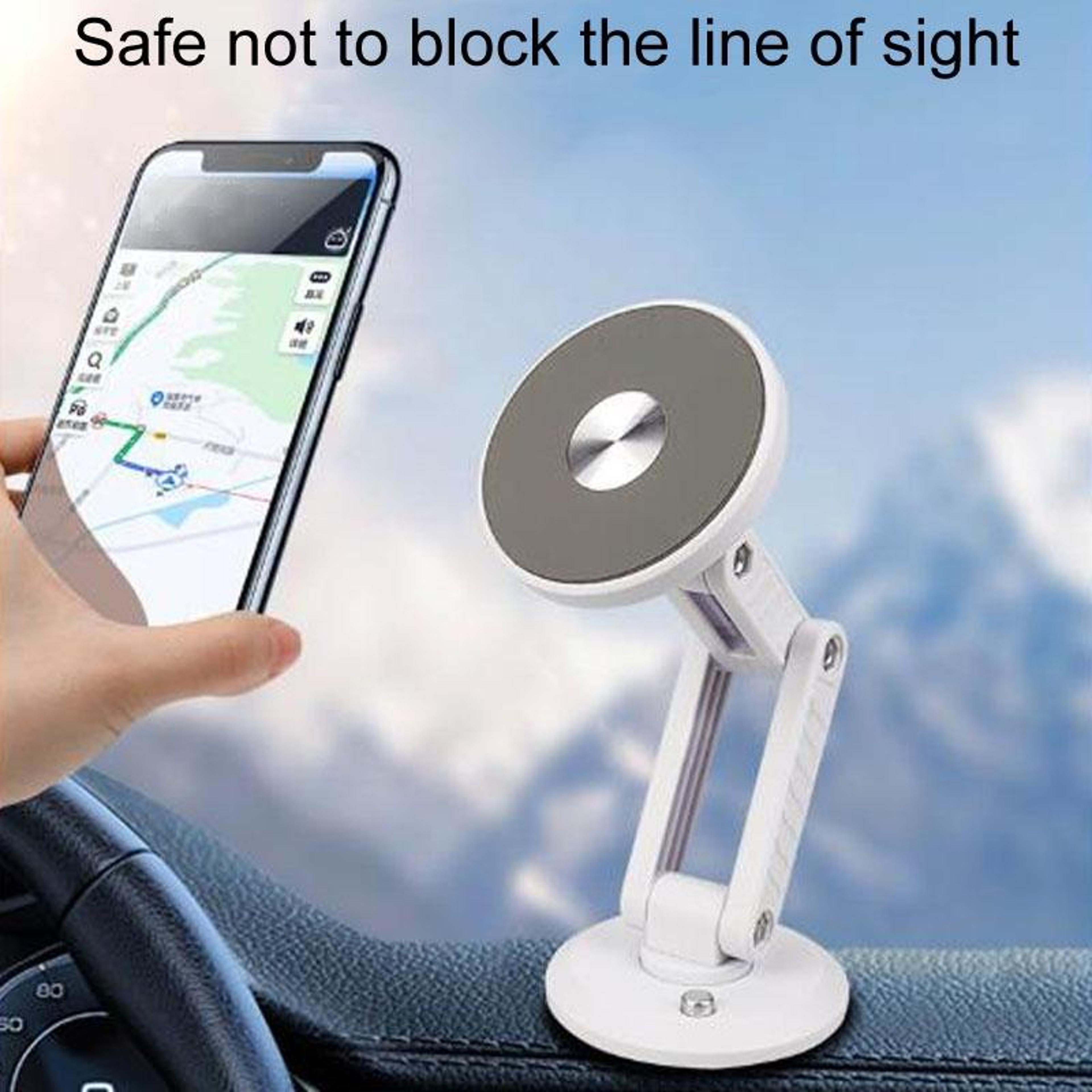 Magnetic Car Phone Holder Dashboard Mount Secure Navigation Stand 7