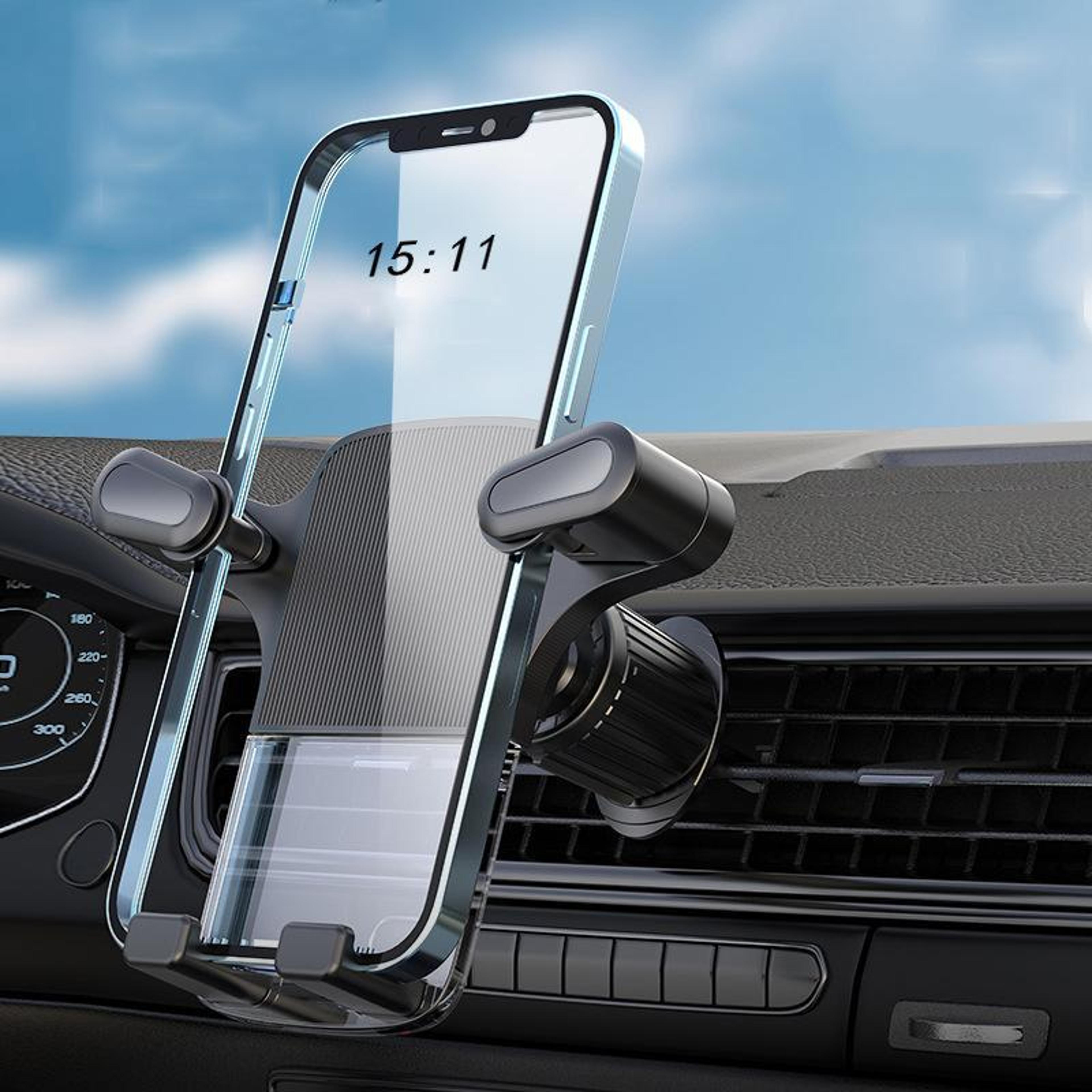 Gravity Car Phone Holder Air Vent Mount Hands Free Navigation Bracket For 47 To 72 Inch Phones 0