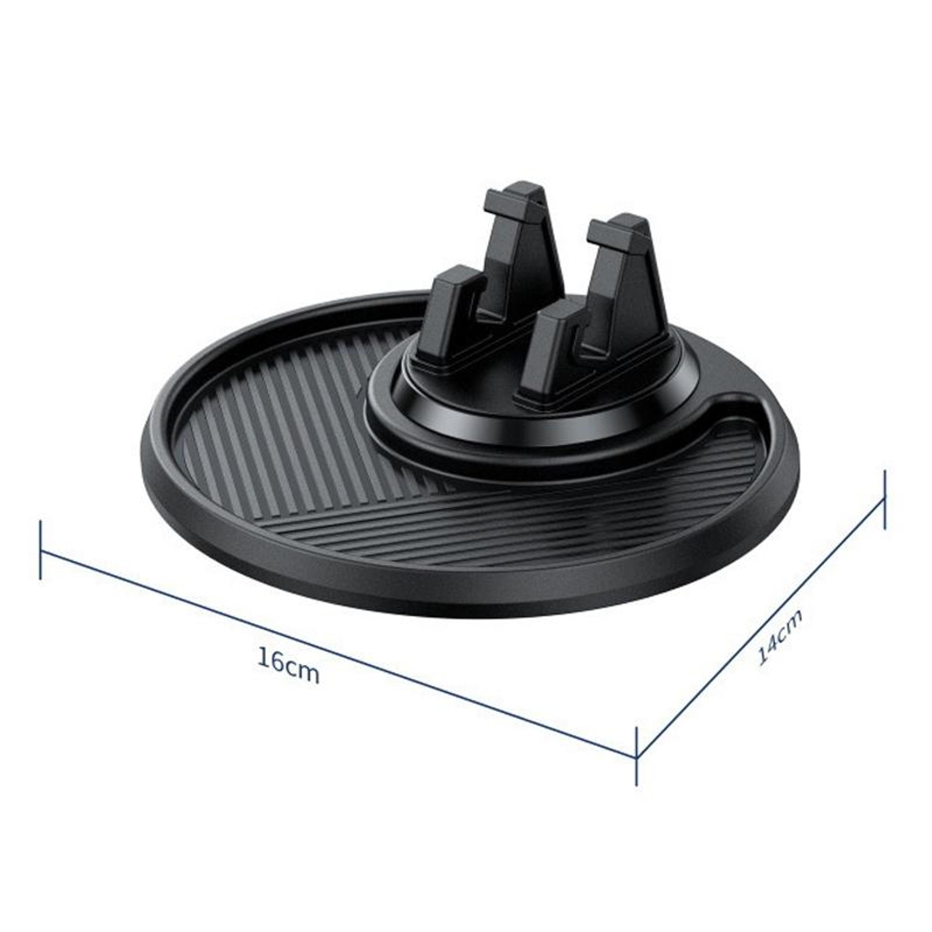 360 Rotating Car Dashboard Phone Holder Non Slip Dashboard Phone Mount Universal Navigation Stand 4
