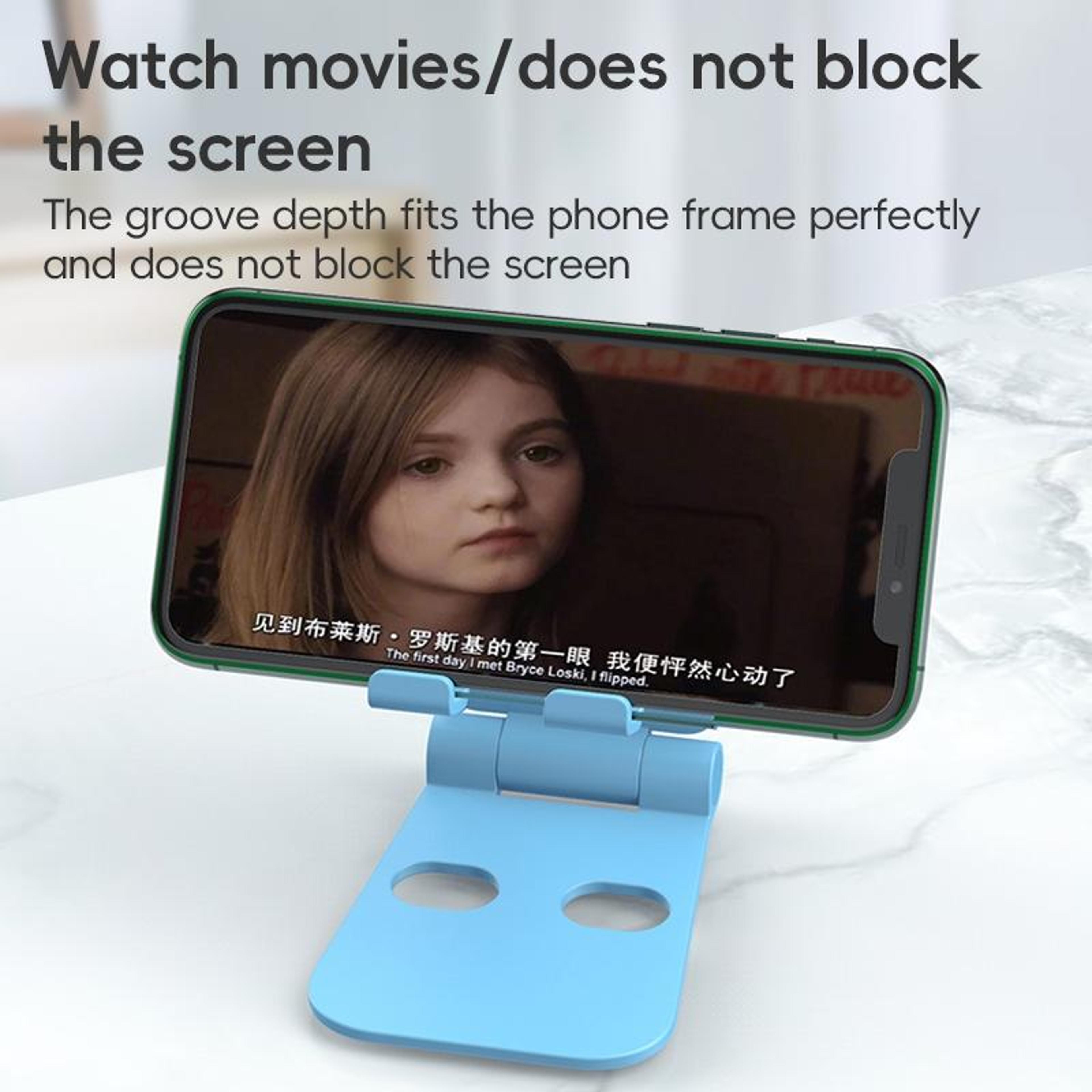 WQ 02 Foldable Phone Stand Adjustable Desktop Phone Holder For Hands Free Viewing 7