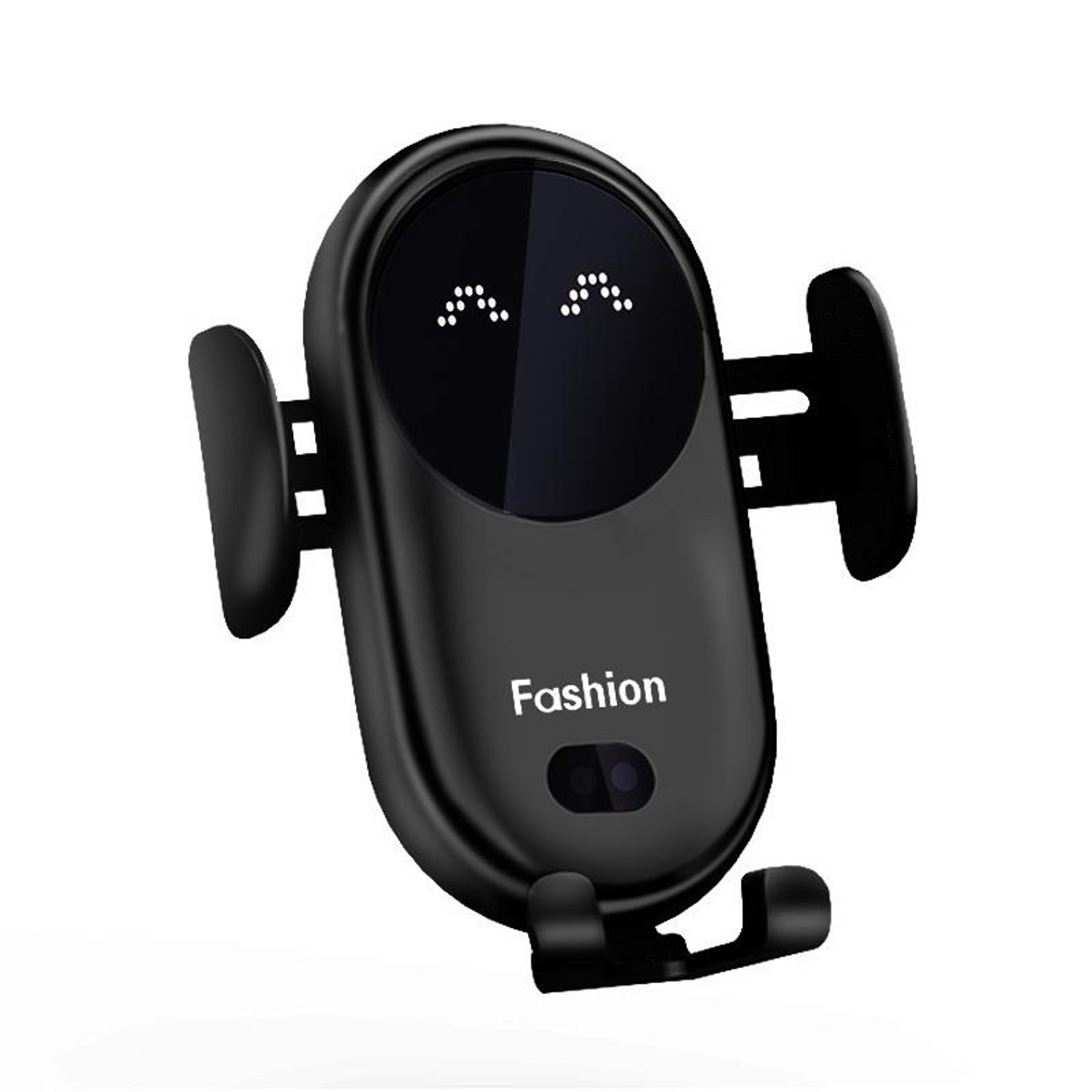 S11 Wireless Car Charger Smart Infrared Sensor Auto Clamping Fast Charging Phone Mount 0