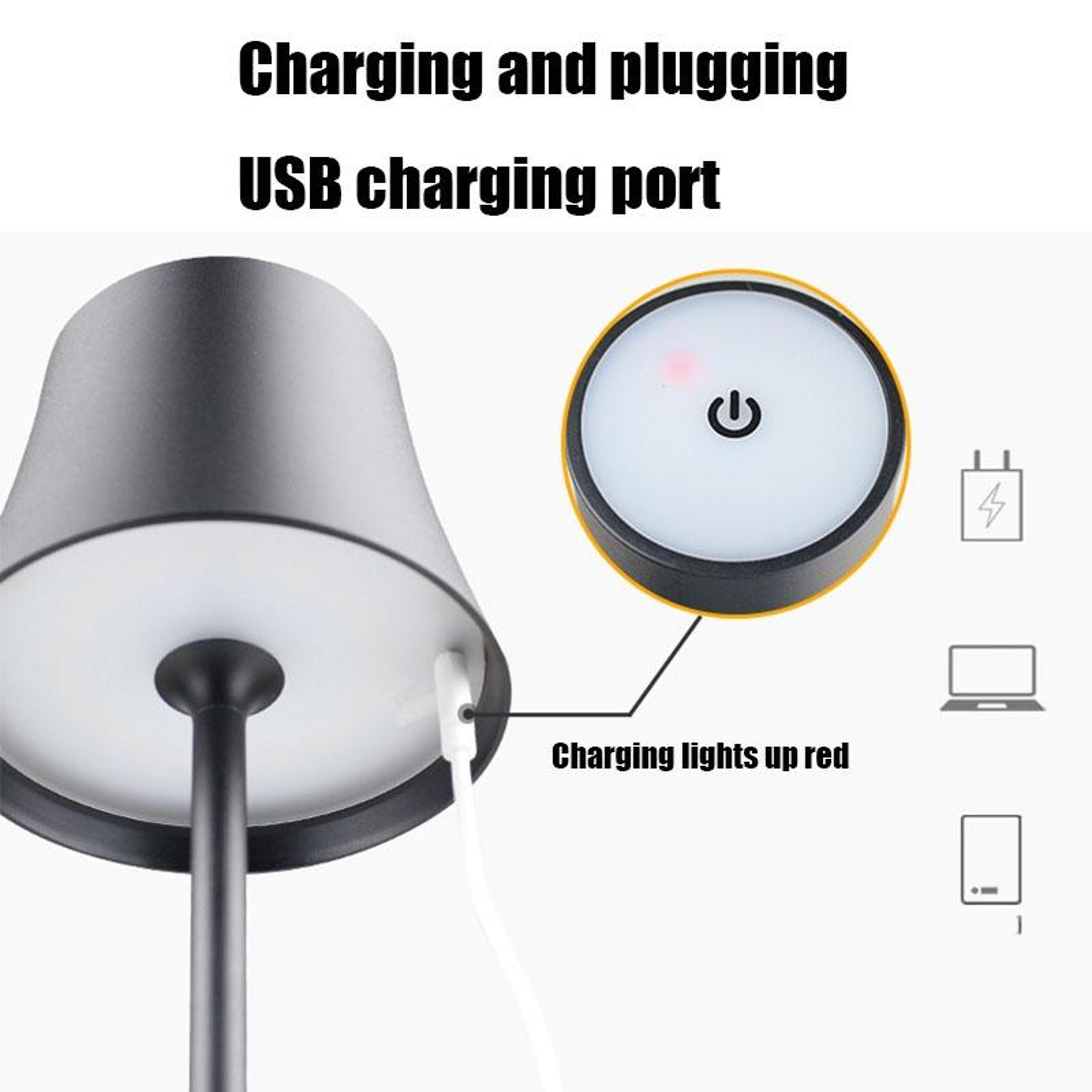 LED Desk Lamp Eye Protection Touch Control Bedside Reading Lamp For Study Baby Feeding And Night Us 7