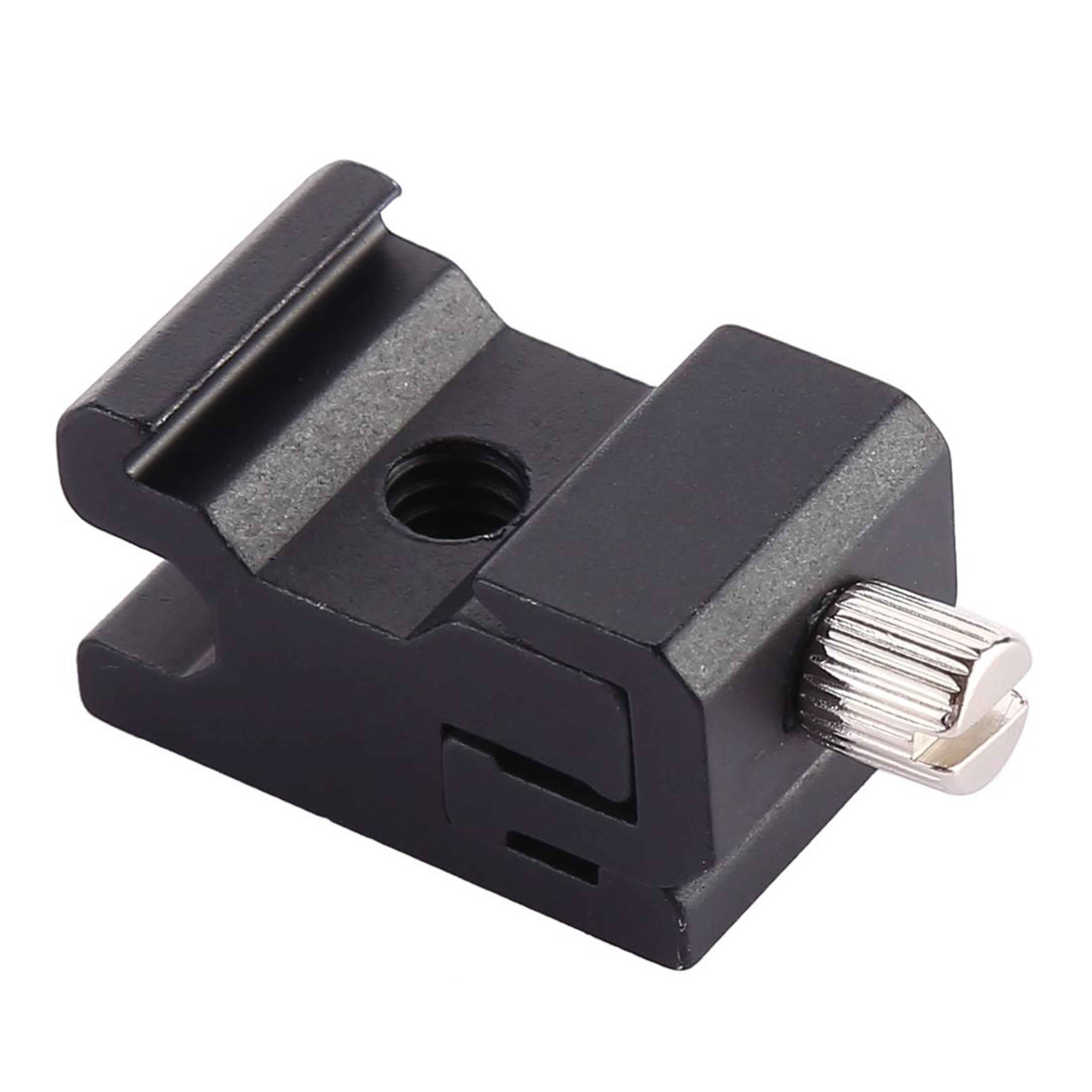 Universal Metal Flash Stand Bracket Cold Shoe Lamp Head 0