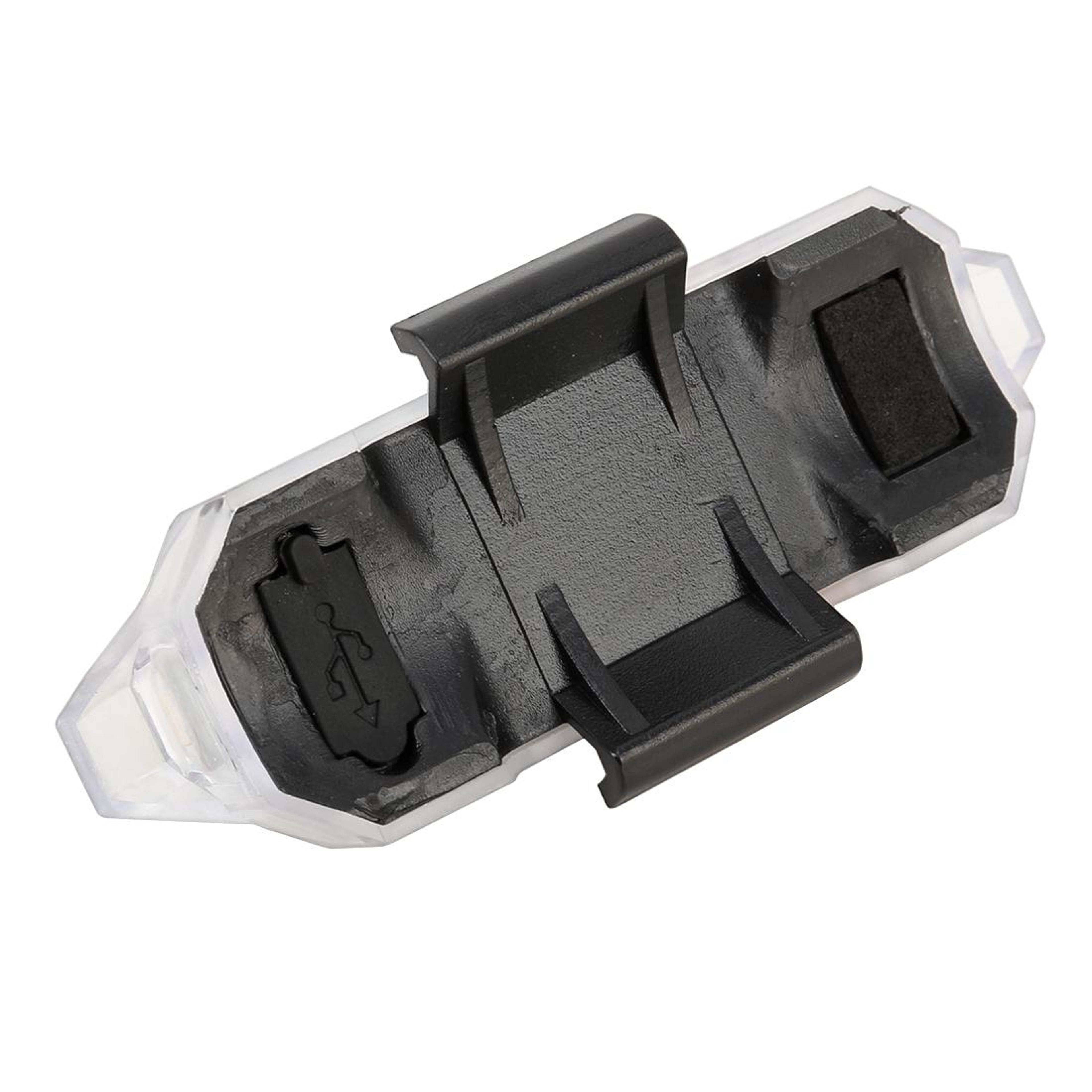 USB Rechargeable Bike Tail Light Bright 5 LED Bicycle Safety Rear Light 3