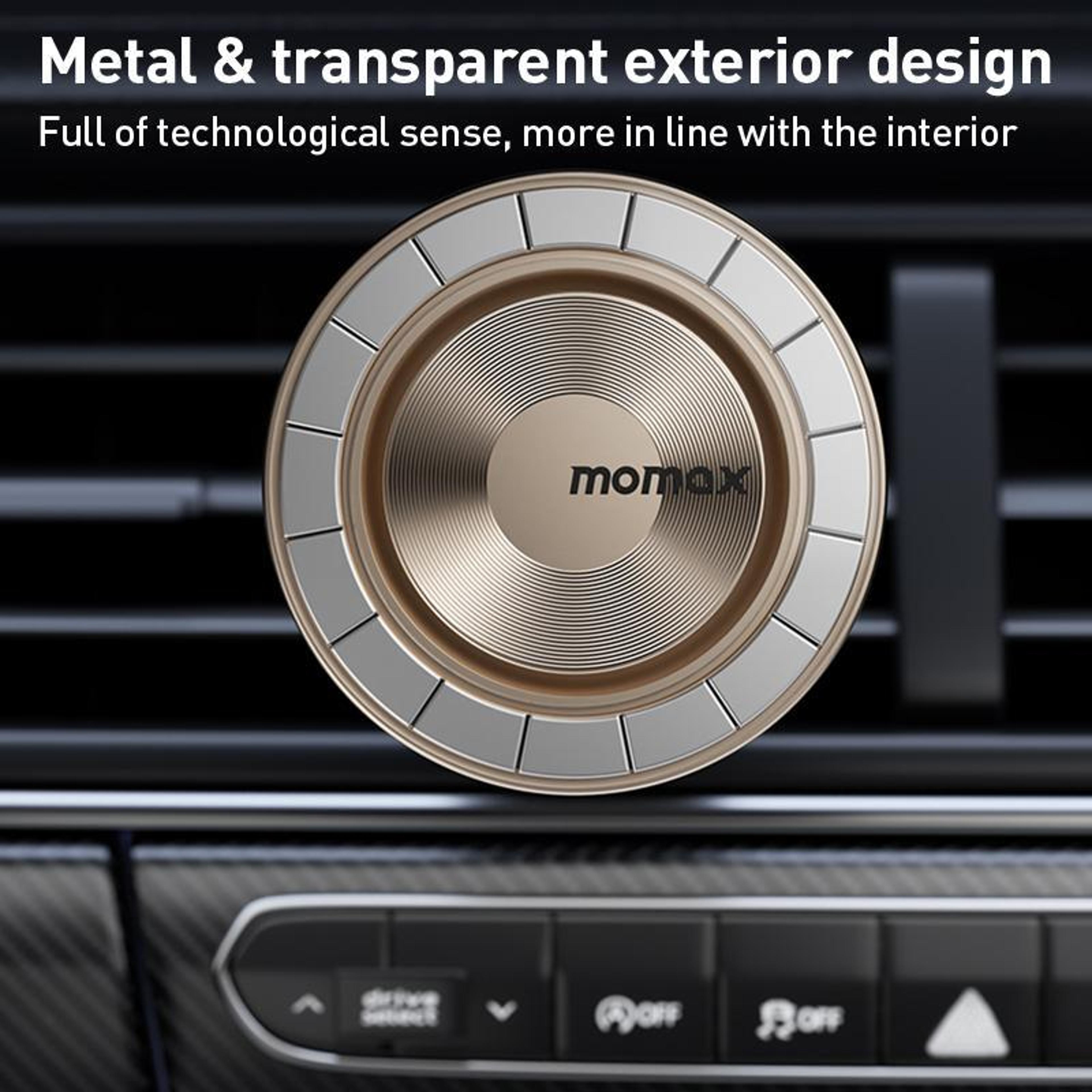 CM35 Magnetic Car Phone Holder With Hidden Car Aromatherapy Holder And 360 Degree Vent Mount 3