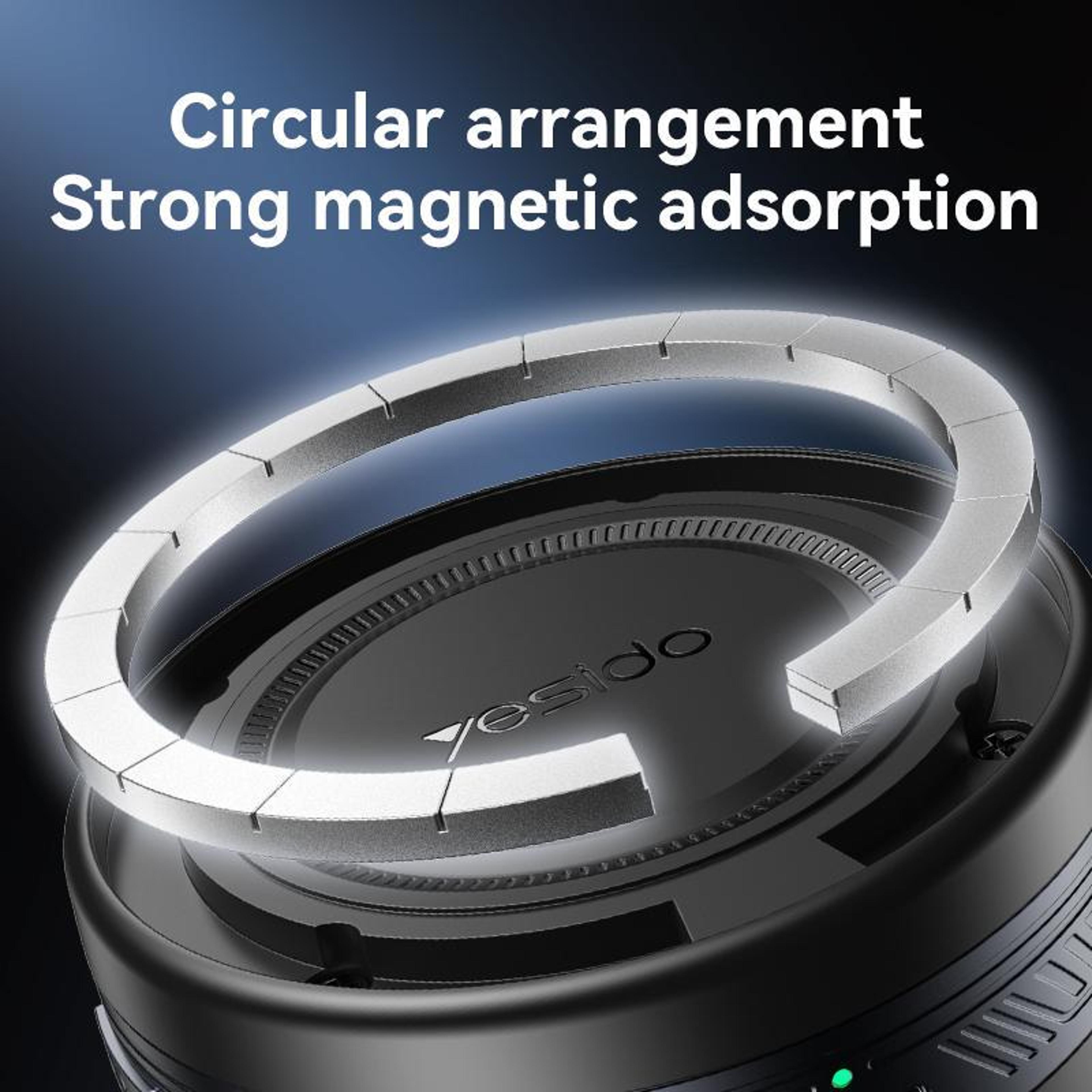 C223 MagSafe Car Mount Electric Vacuum Suction Magnetic Phone Holder 4
