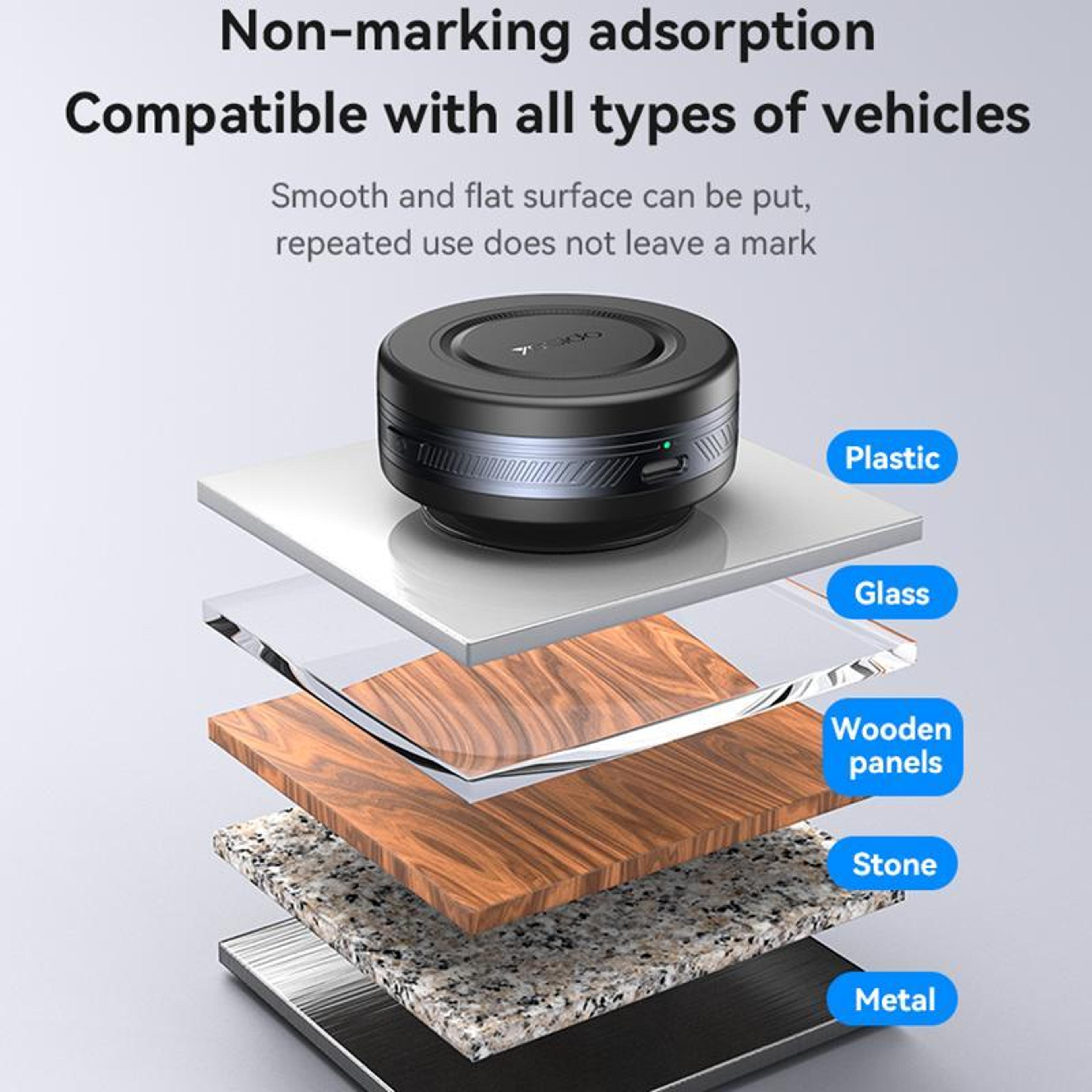 C223 MagSafe Car Mount Electric Vacuum Suction Magnetic Phone Holder 7