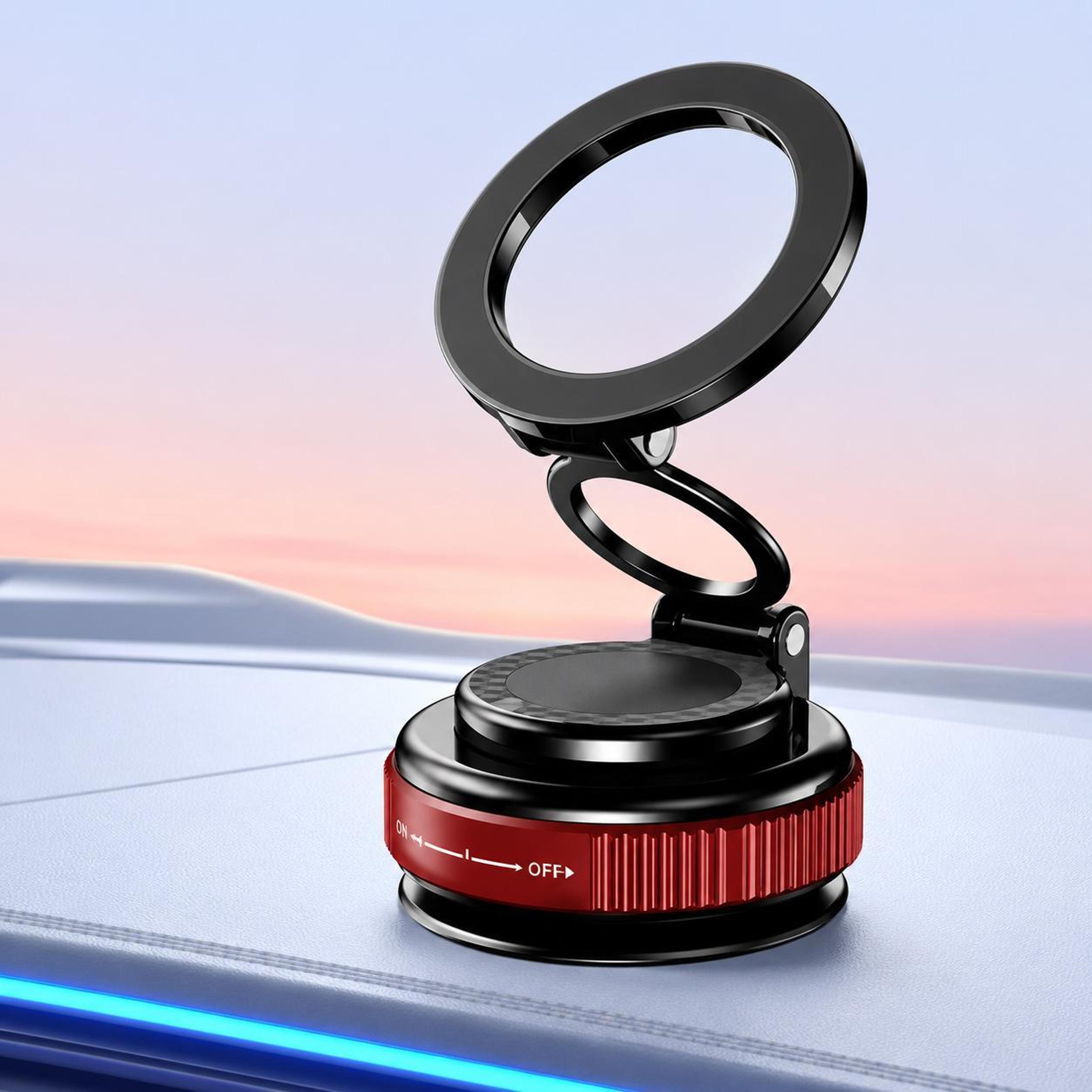 Magnetic Car Phone Holder With 360 Rotating Foldable Dashboard Mount 10