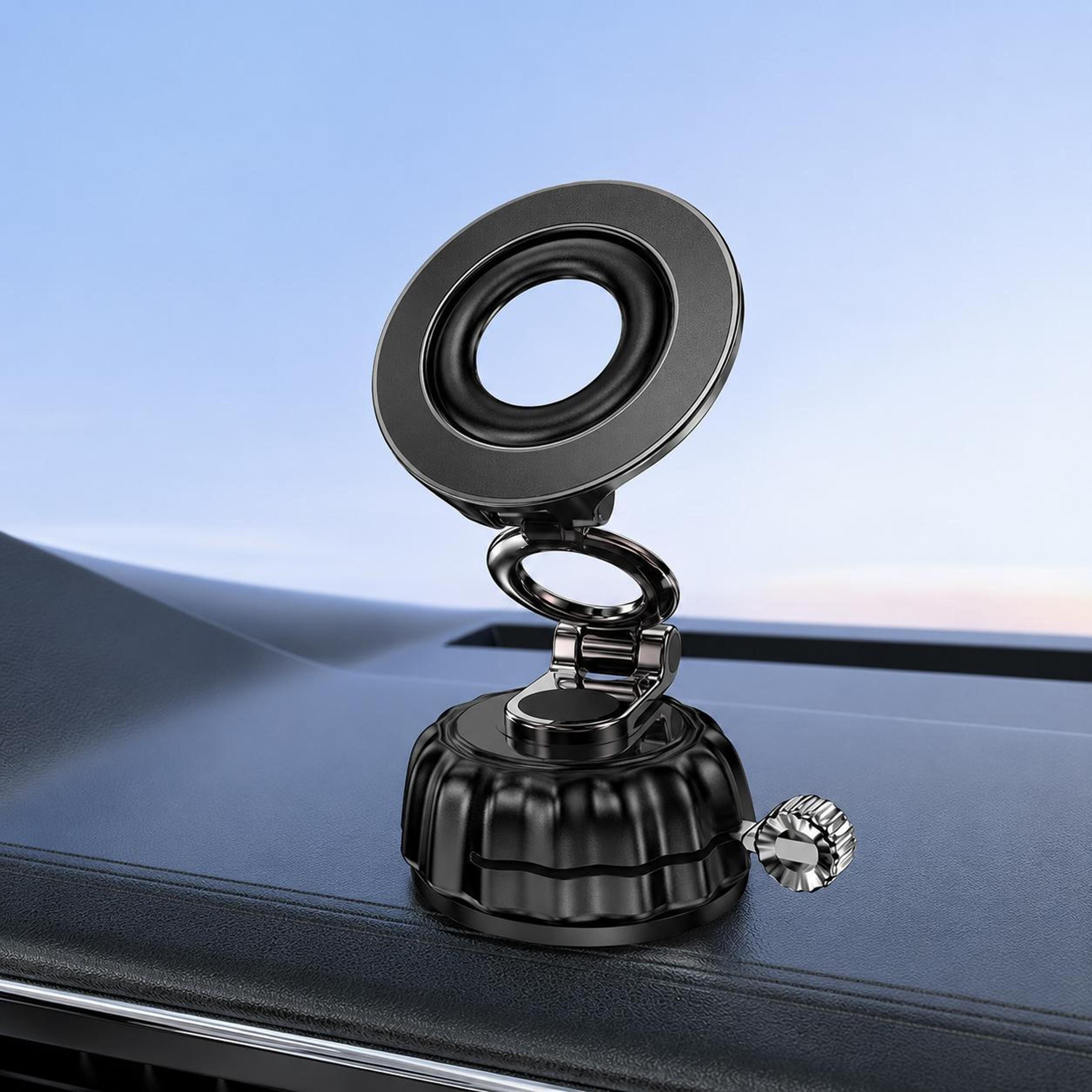 S21 Magnetic Car Phone Holder With Vacuum Suction Mount For Dashboard Windshield Navigation 12