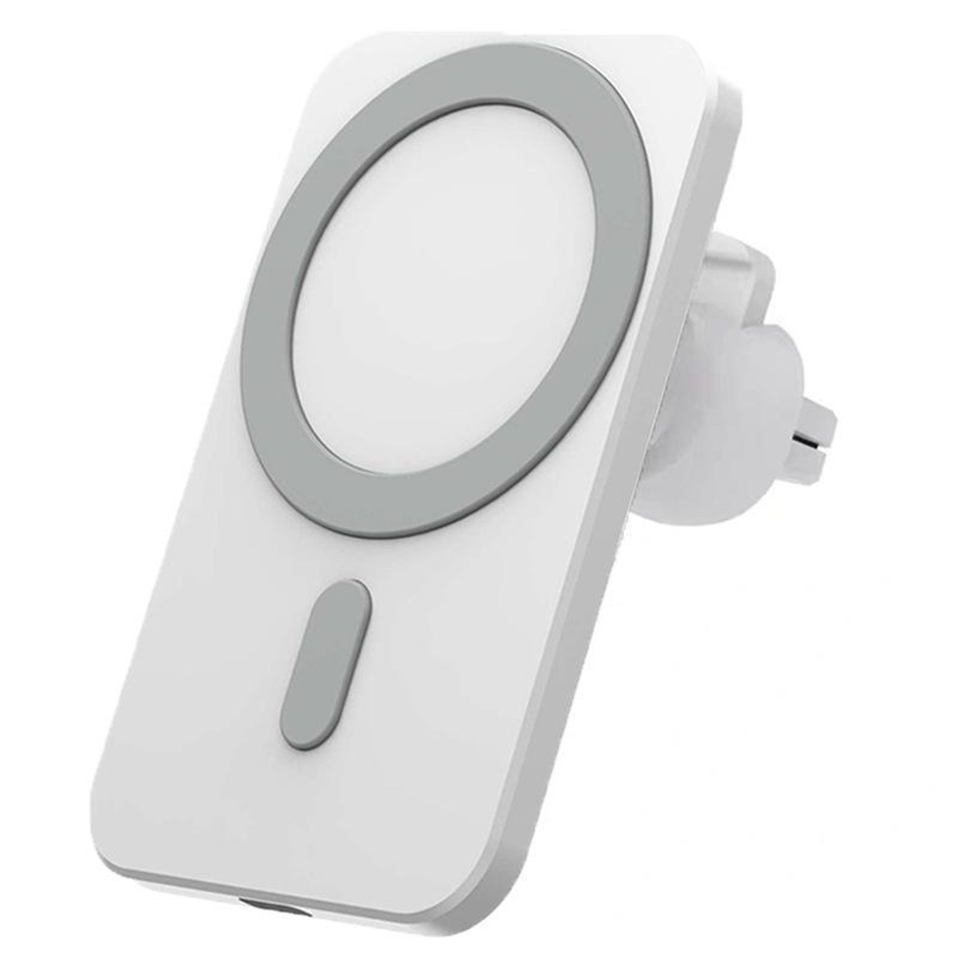 n16 magsafe wireless car charger 10w magnetic phone holder with air vent and suction cup mount