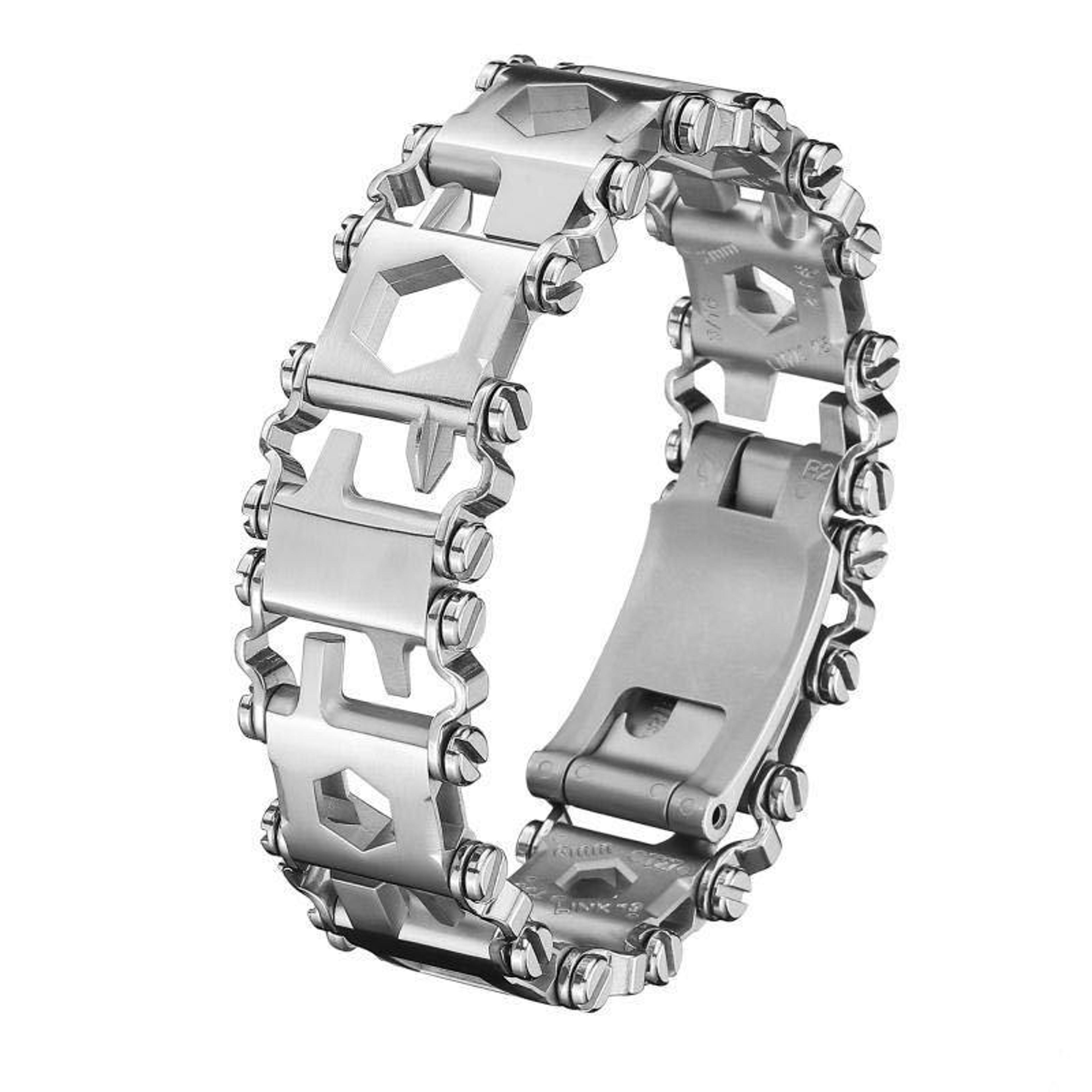 Multifunctional Survival Bracelet Stainless Steel Outdoor Tool Bracelet For Hiking Camping And Ever 11
