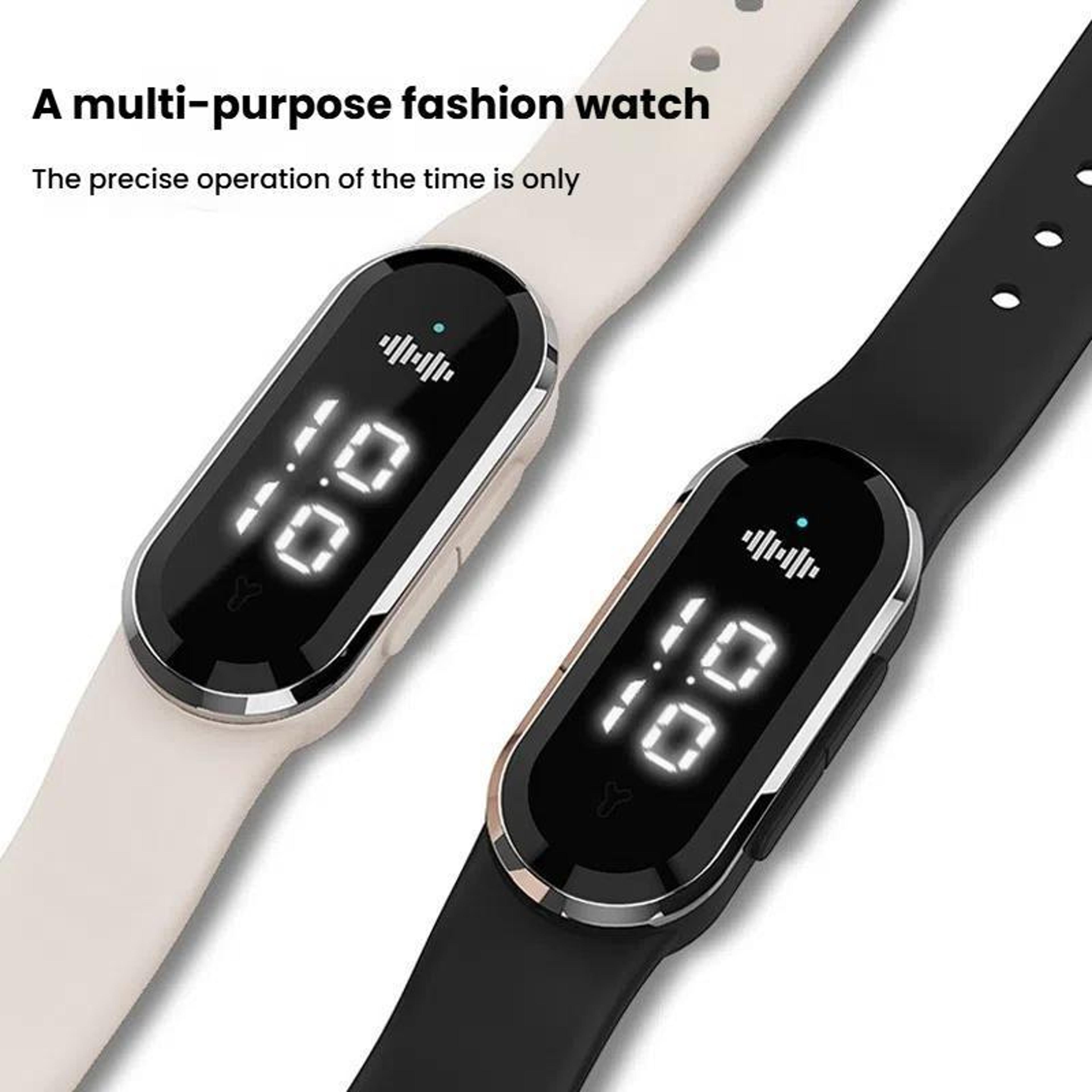 Smart Anti Static Bracelet With Ultrasonic Mosquito Repellent  Digital Watch 8