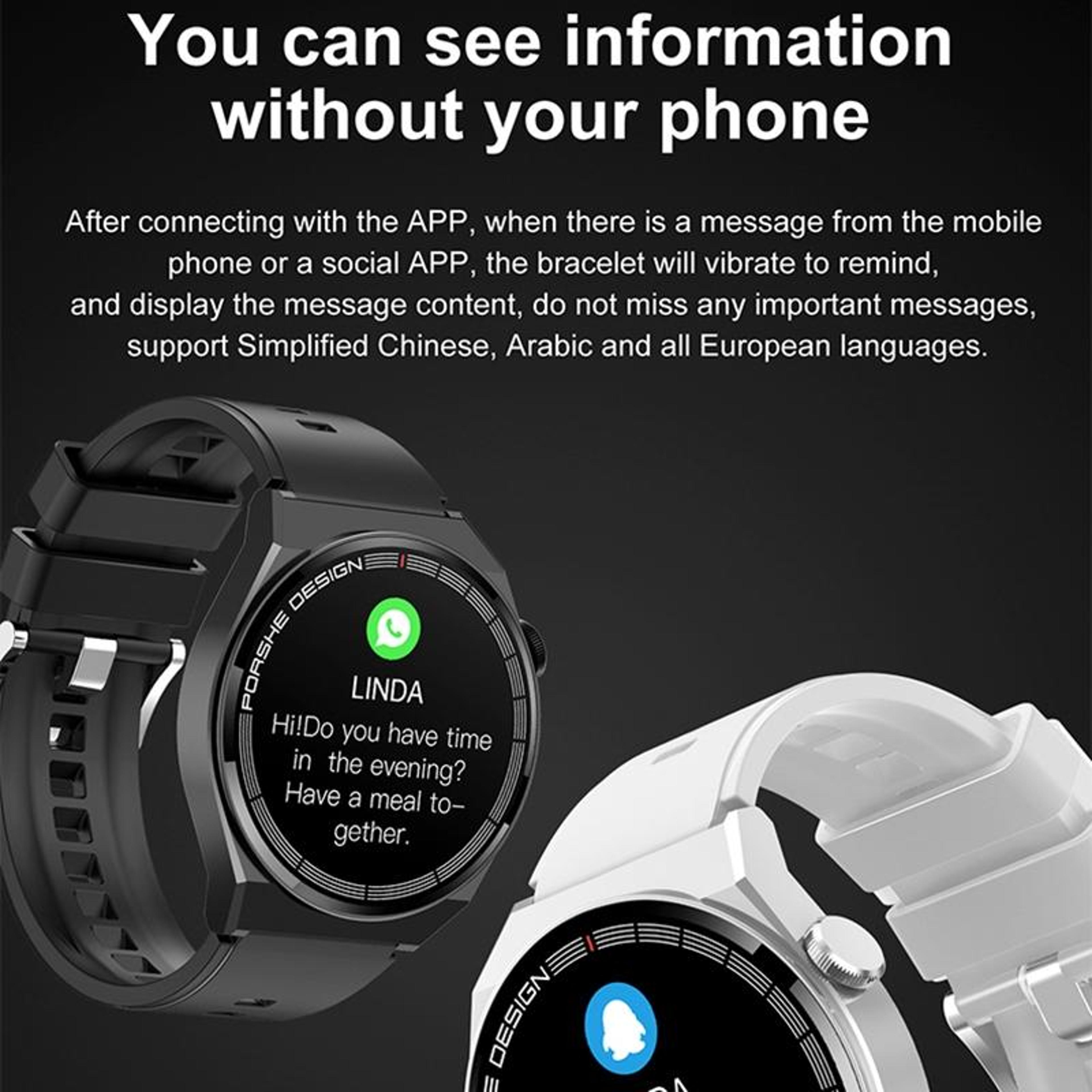 TM06 Smart Watch With Bluetooth Calling 128 Inch HD Display IP67 Waterproof Fitness Tracker 11