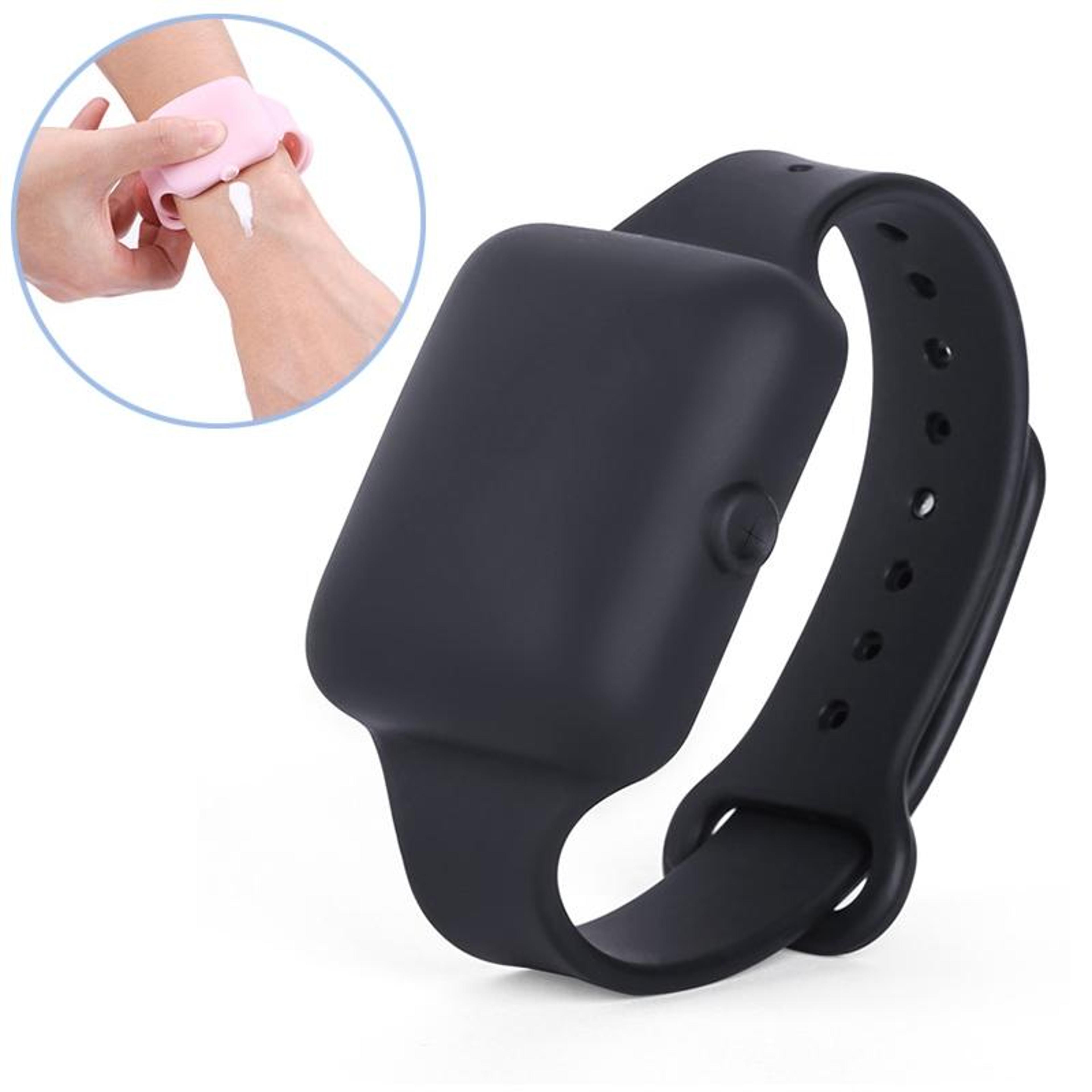 Portable Silicone Travel Bottle 10ml Refillable Wristband Dispenser For Hand Sanitizer Soap  Lotion