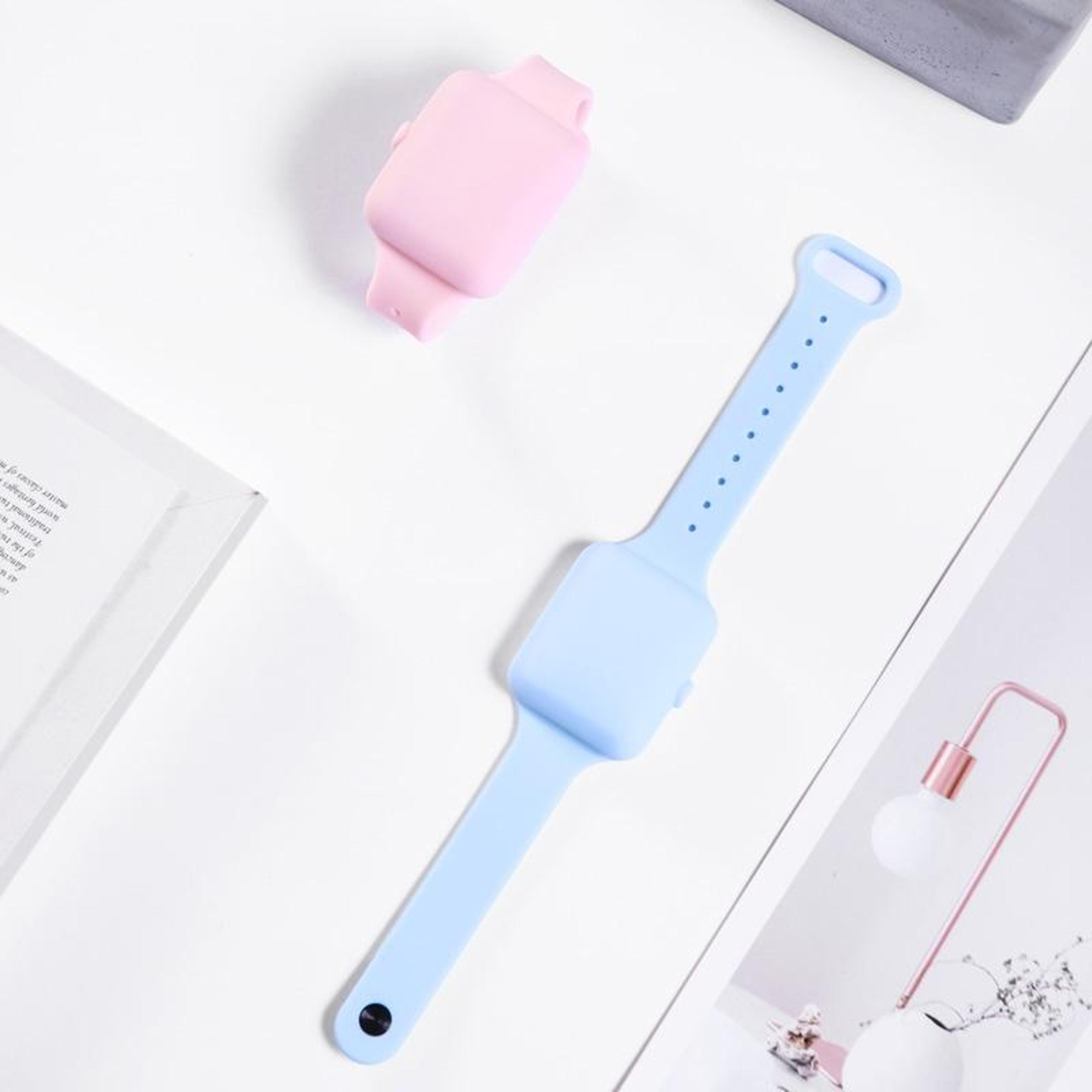 Portable Silicone Travel Bottle 10ml Refillable Wristband Dispenser For Hand Sanitizer Soap  Lotion