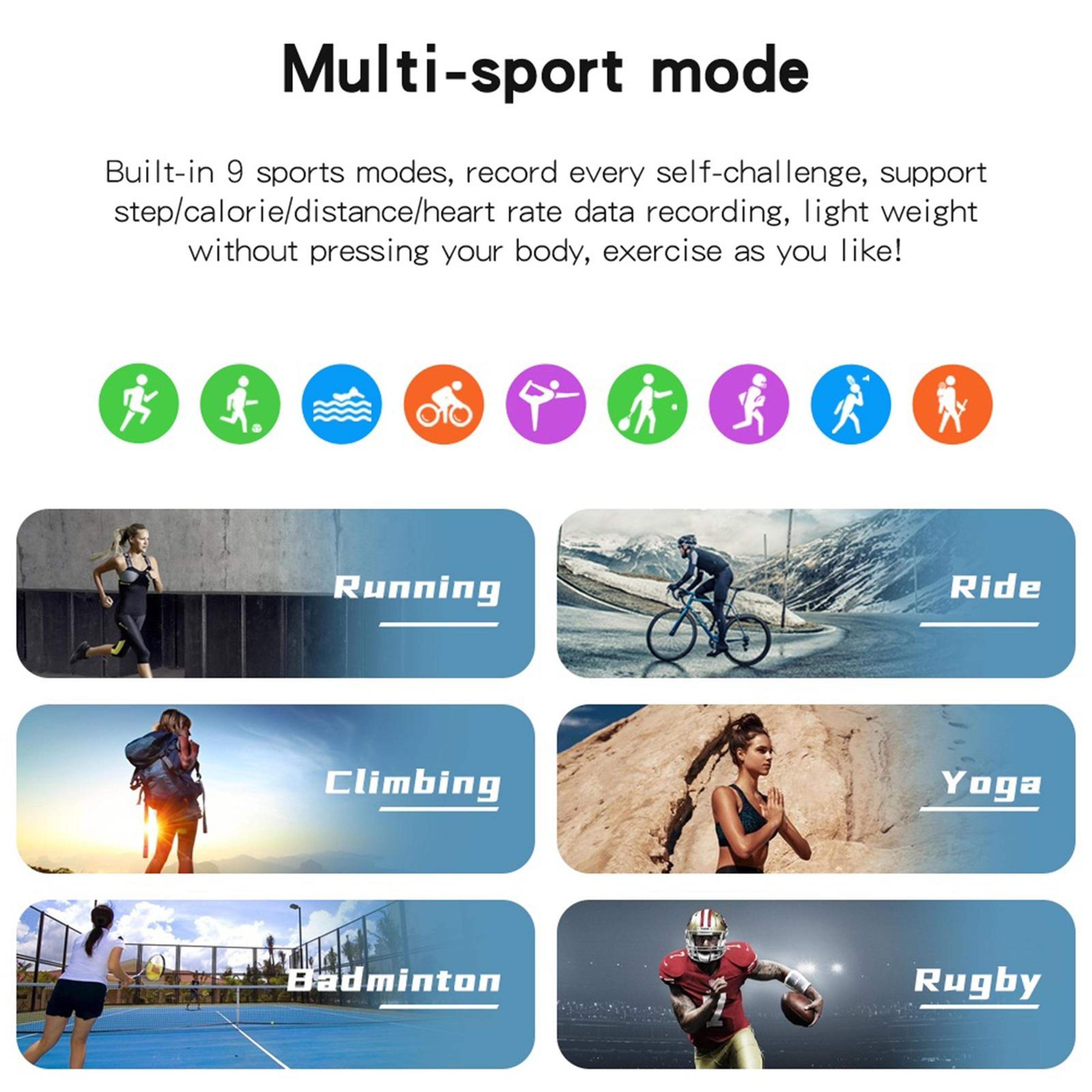A60 Bluetooth Calling Smartwatch With 132 Inch IPS HD Display Heart Rate Monitor  IP67 Waterproof 2