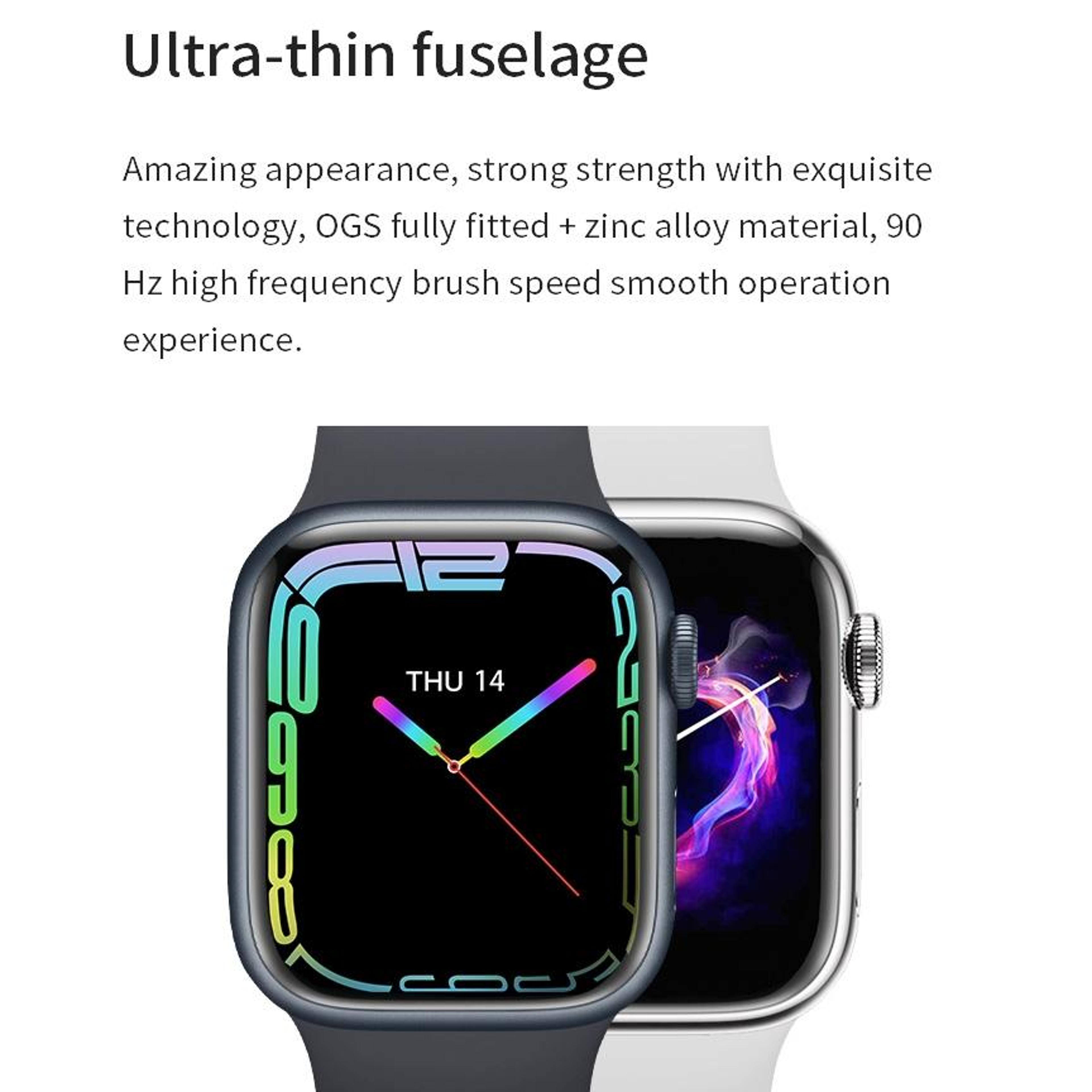 Watch 8 Max 185 Inch Bluetooth Smartwatch With Calling NFC  Wireless Charging 5