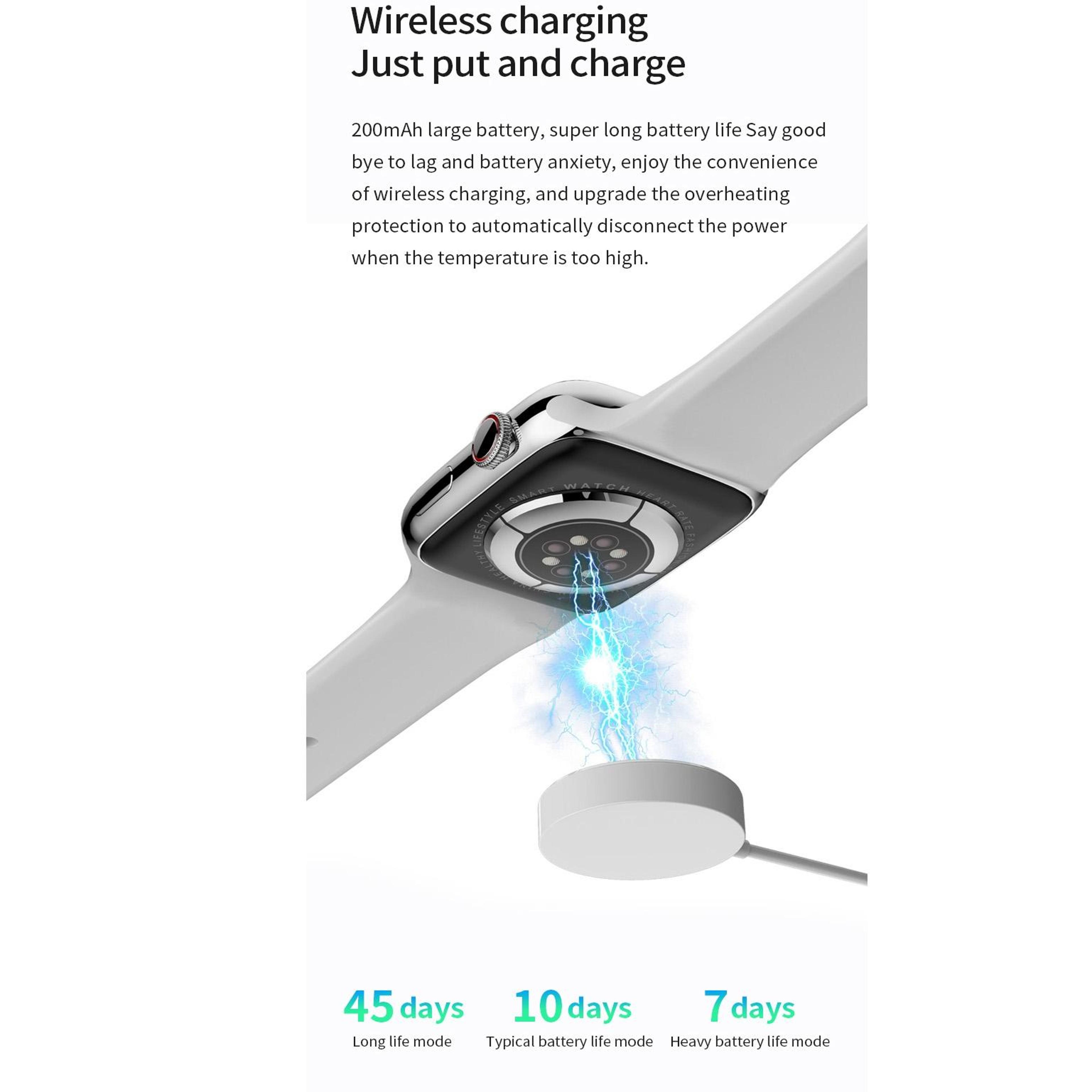 Watch 8 Max 185 Inch Bluetooth Smartwatch With Calling NFC  Wireless Charging 7